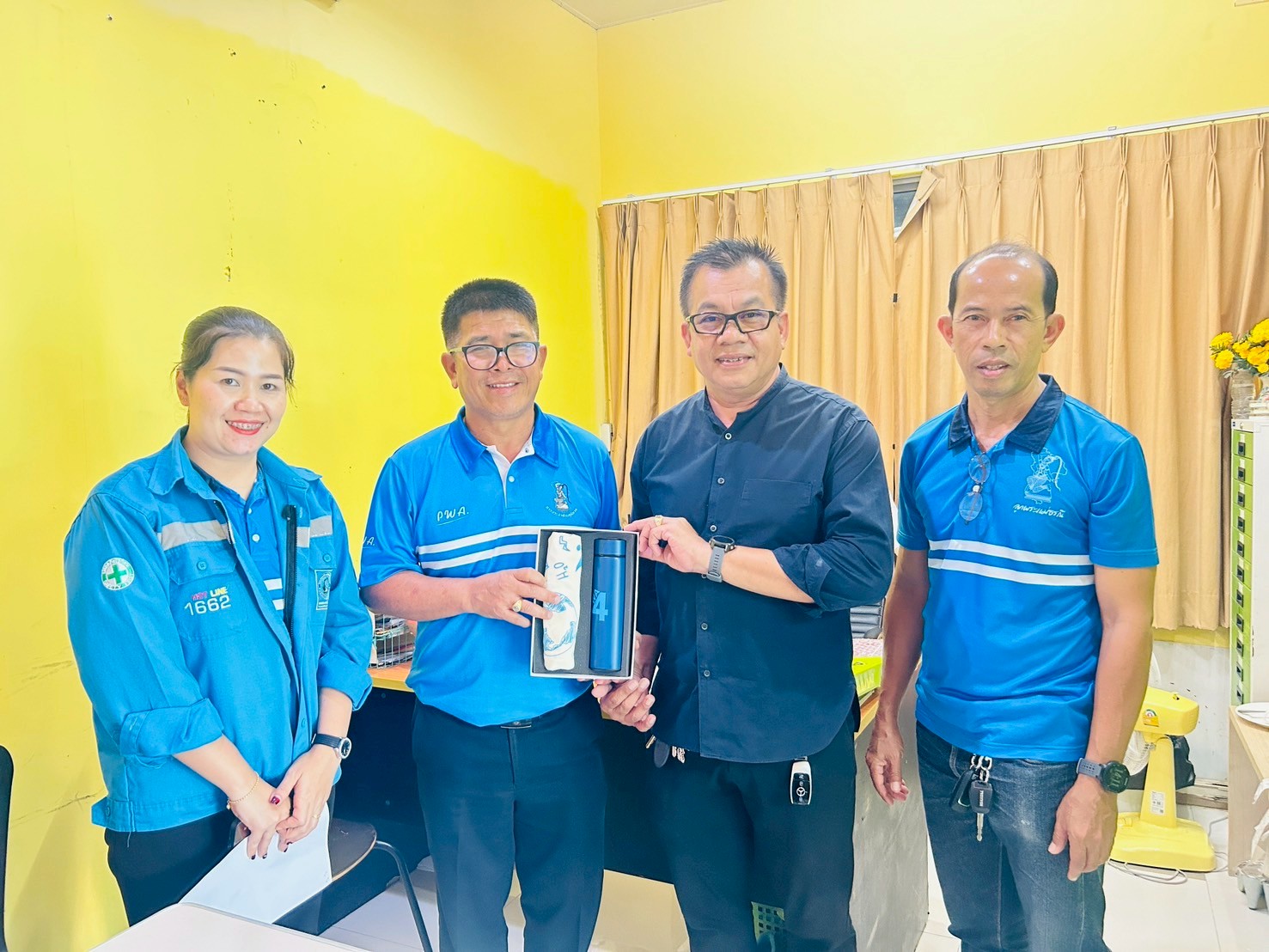 การประปาส่วนภูมิภาคสาขาตะกั่วป่า จัดกิจกรรมโครงการมุ่งมั่นเพื่อปวงชนเติมใจให้กัน เพื่อเป็นการออกพบลูกค้ารายใหญ่