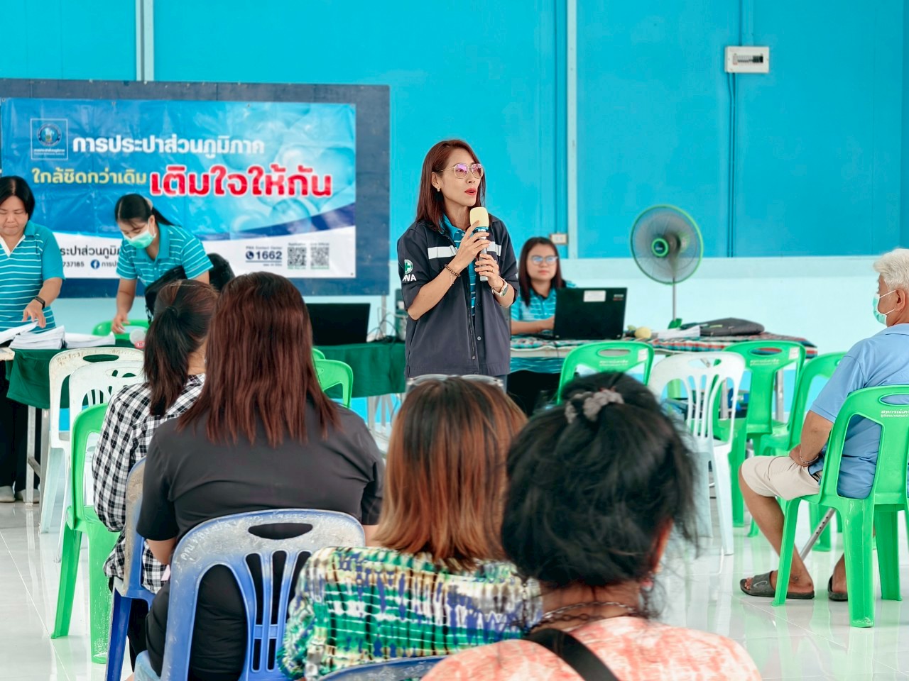 กปภ.สาขาราชบุรี "ออกให้บริการรับคำร้องขอติดตั้งประปาใหม่ เพิ่มผู้ใช้น้ำ 89 ราย" ในพื้นที่หมู่ 3 ตำบลตาหลวง อำเภอดำเนินสะดวก