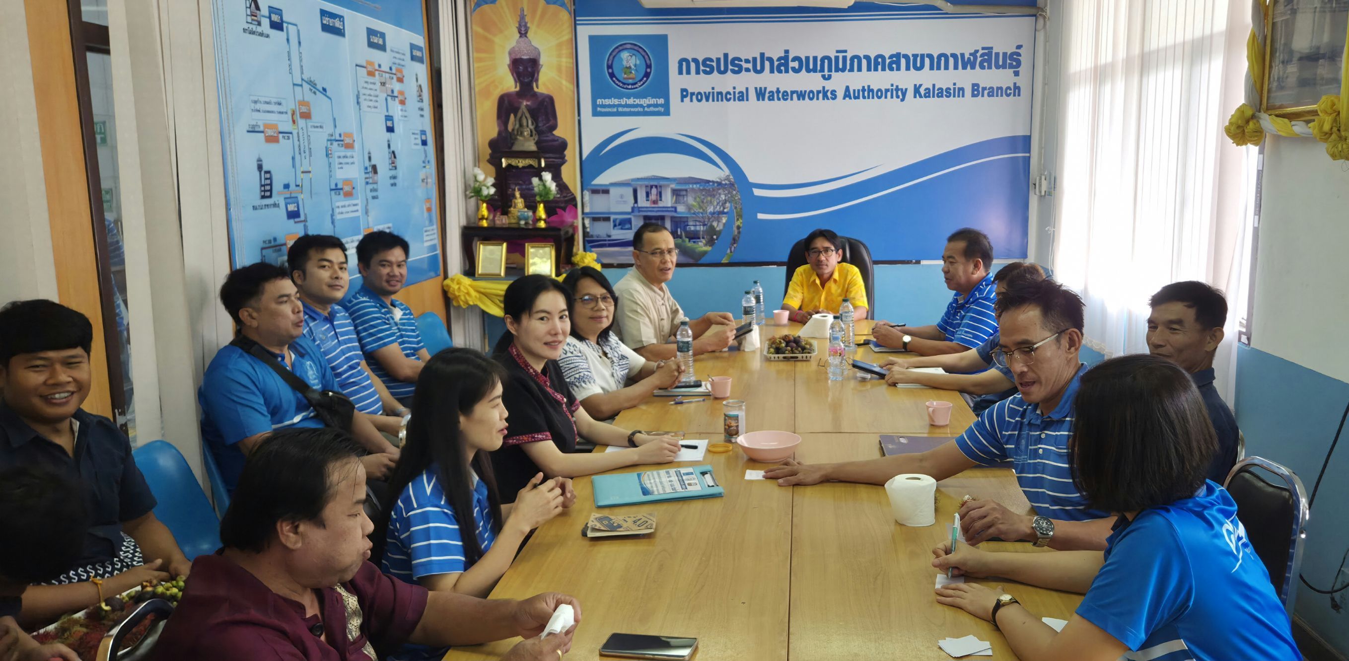 กปภ.สาขากาฬสินธุ์ จัดประชุม Morning Talk ประจำเดือนมิถุนายน 2568