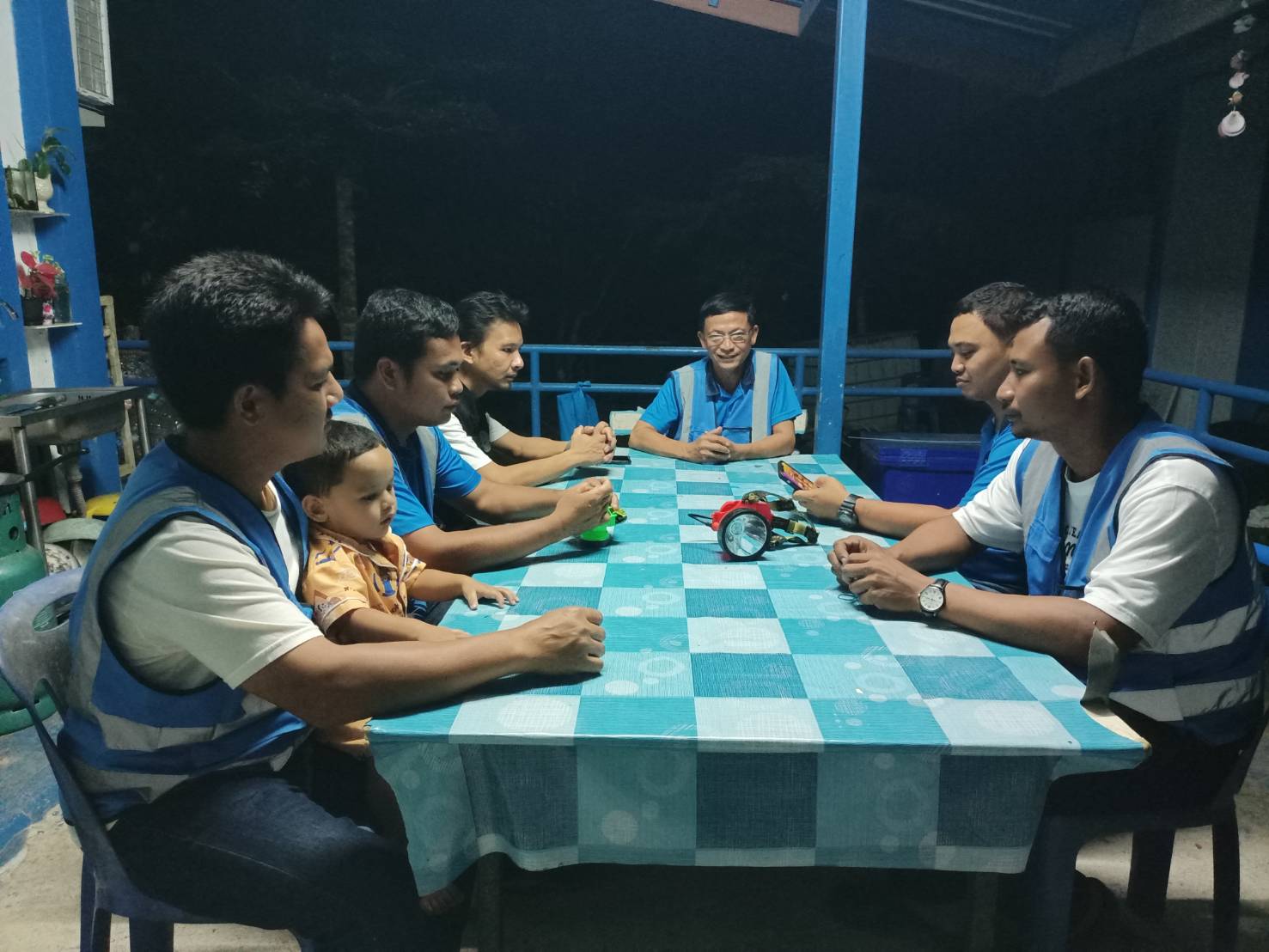 กปภ.สาขาคลองท่อมลงพื้นที่ดำเนินการทำ Step test