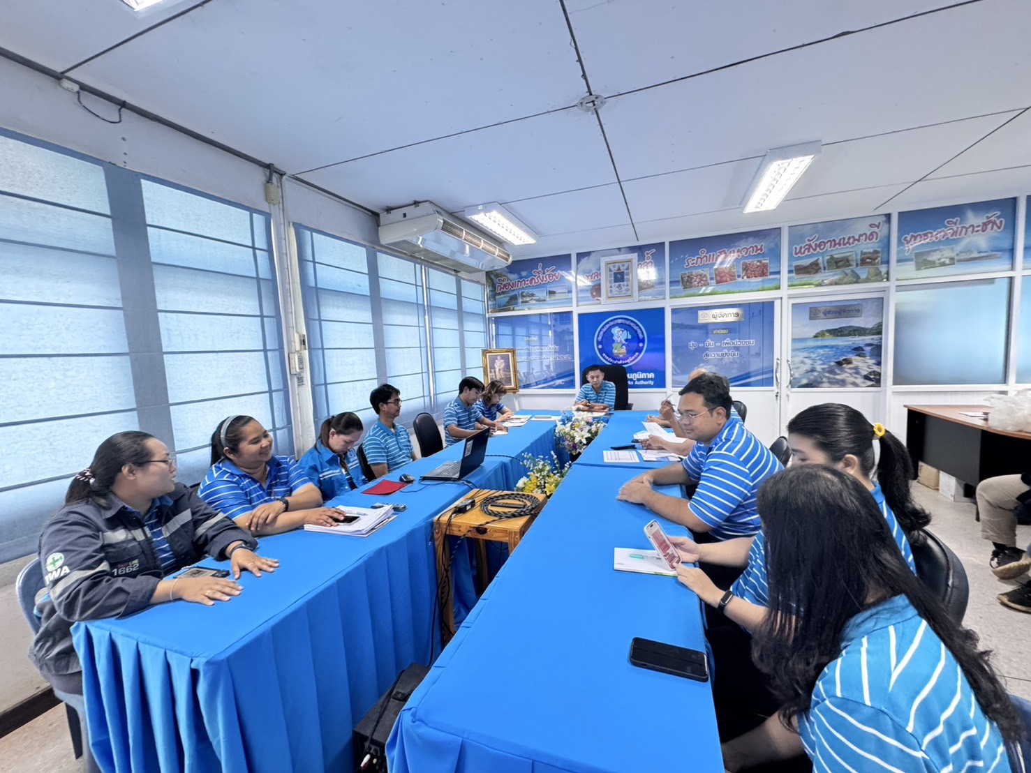 การประปาส่วนภูมิภาคสาขาตราด จัดกิจกรรมประชุม morning talk ครั้งที่ 9/2568