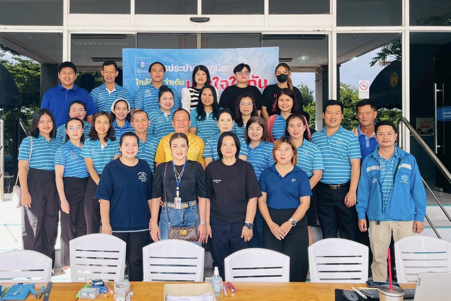 กปภ.สาขาสามพราน จัดกิจกรรม โครงการ มุ่งมั่นเพื่อปวงชน เติมใจให้กัน  ครั้งที่ 7/2568