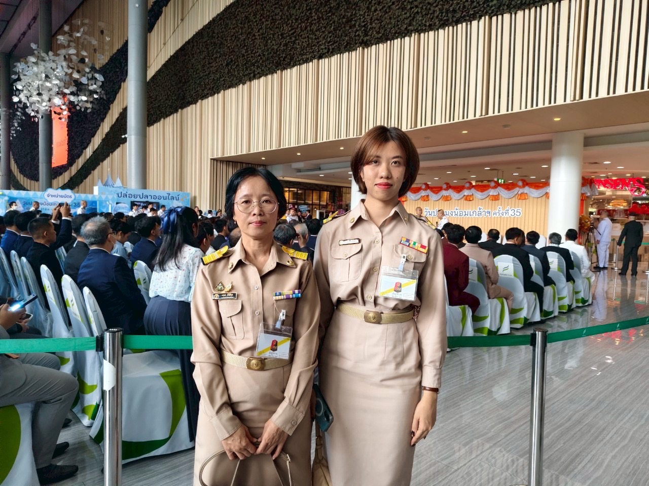 กปภ.สาขารังสิต(พ) เข้าร่วมพิธีเปิดงานวันประมงน้อมเกล้าฯ ครั้งที่ 35