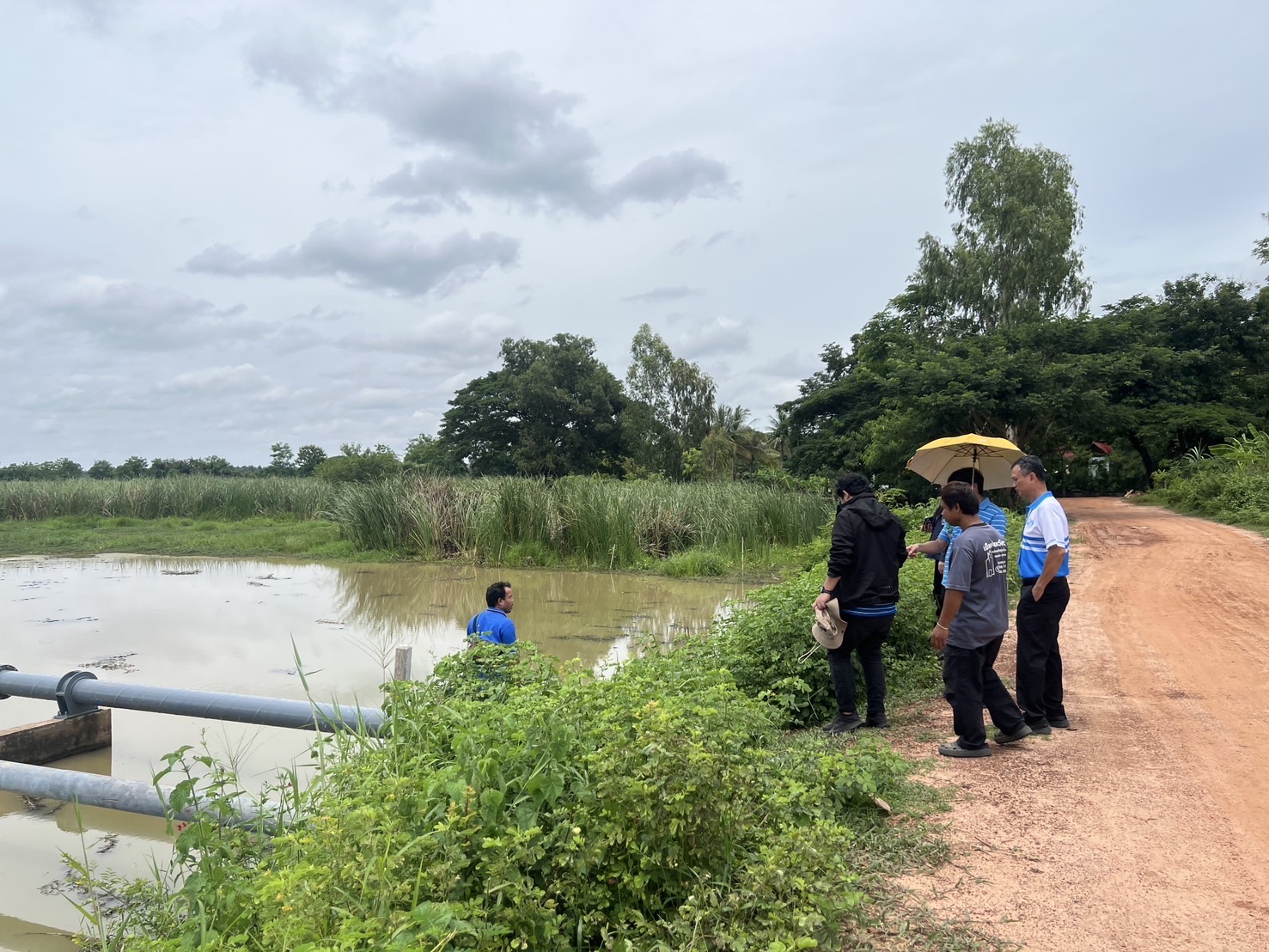 การประปาส่วนภูมิภาคสาขากระนวน ร่วมสำรวจ วินิจฉัย และแก้ไขปัญหาน้ำประปาขุ่น