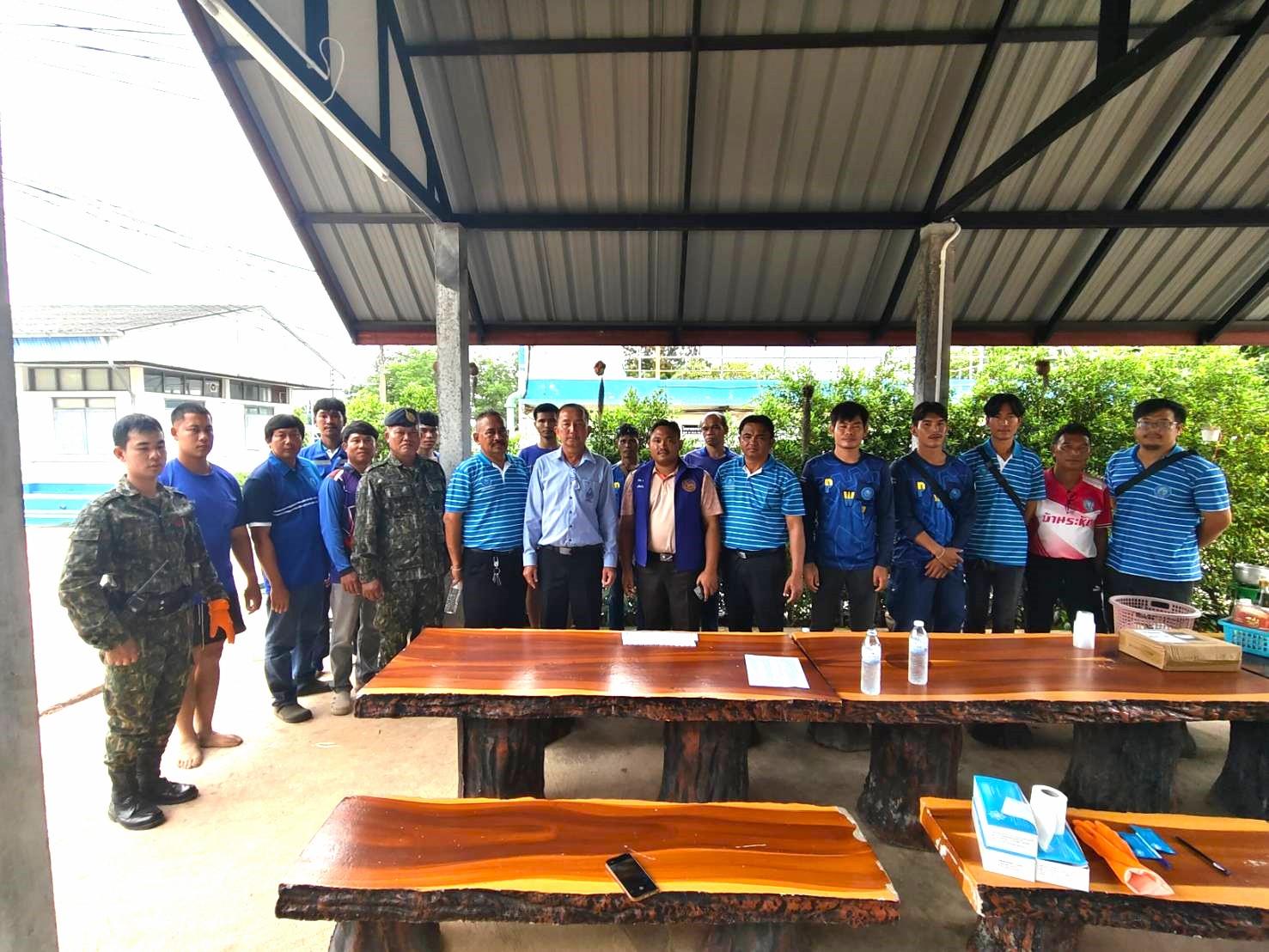 กปภ.สาขาหนองบัวแดง เข้ารับการตรวจหาสารเสพติด ตามแนวคิดโครงการโรงงานสีขาว และมาตรฐานการป้องกันและแก้ไขปัญหายาเสพติด (มยส.)