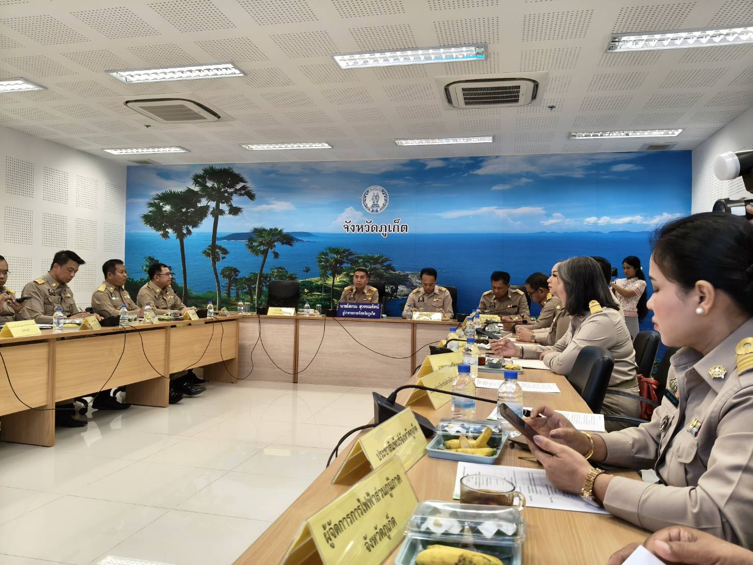 กปภ.สาขาภูเก็ต เข้าร่วมประชุมหัวหน้าหน่วยงานประจำจังหวัดสังกัดกระทรวงมหาดไทยและผู้บริหารองค์กรปกครองส่วนท้องถิ่น ครั้งที่ 6/2568