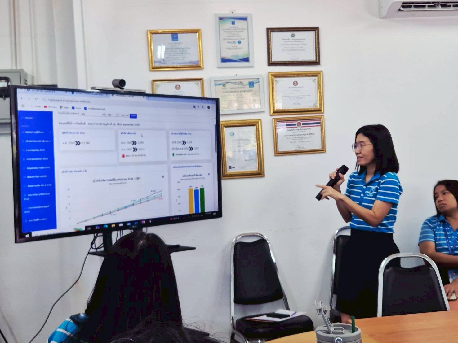 กทส.4 จัดกิจกรรมแลกเปลี่ยนเรียนรู้ร่วมกับ กปภ.สาขาสุราษฎร์ธานี (พ)