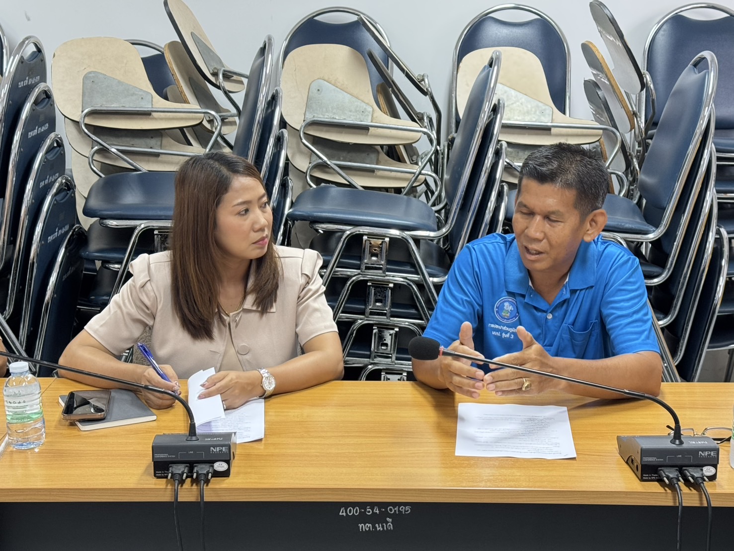 กปภ.สาขาสมุทรสาคร (พ) เข้าร่วมประชุมชี้แจงแนวทางการรับโอนกิจการประปา เทศบาลตำบลนาดี