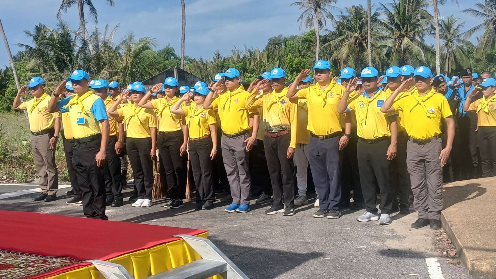 การประปาส่วนภูมิภาคสาขาสายบุรี ร่วมกิจกรรมบำเพ็ญสาธารณประโยชน์เฉลิมพระเกียรติ พระบาทสมเด็จพระเจ้าอยู่หัว เนื่องในวันเฉลิมพระชนมพรรษา 28 กรกฏาคม 2568