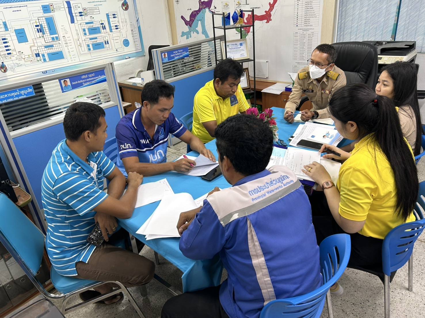 การประปาส่วนภูมิภาคสาขาอ่าวลึก ร่วมจัดกิจกรรมสนทนายามเช้า (Morning Talk) ครั้งที่ 10/2568 ประจำเดือนกรกฏาคม 2568