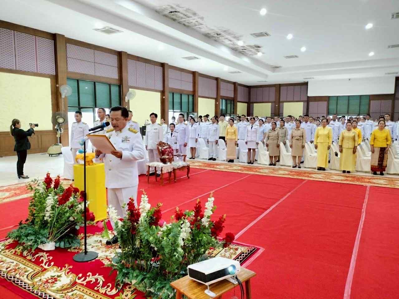 การประปาส่วนภูมิภาคสาขากระนวน เข้าร่วมกิจกรรมเฉลิมพระเกียรติพระบาทสมเด็จพระเจ้าอยู่หัว และพิธีถวายสัตย์ปฏิญาณเพื่อเป็นข้าราชการที่ดี เนื่องในโอกาสวันเฉลิมพระชนมพรรษา 28 กรกฎาคม 2568