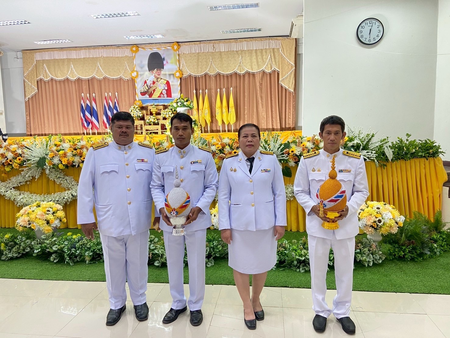 กปภ.สาขาสวรรคโลก ร่วมพิธีเฉลิมพระเกียรติพระบาทสมเด็จพระเจ้าอยู่หัว เนื่องในโอกาสพระราชพิธีมหามงคลเฉลิมพระชนมพรรษา 28 กรกฎาคม 2568