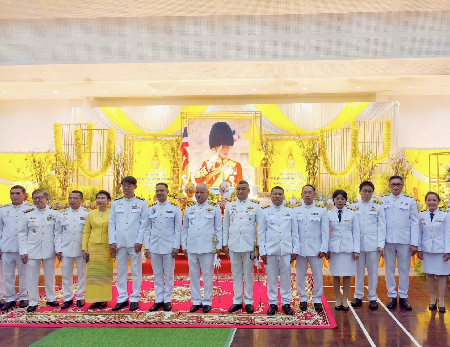 กปภ.สาขาขลุง เข้าร่วมพิธีถวายเครื่องราชสักการะและวางพานพุ่ม พร้อมจุดเทียนถวายพระพรชัยมงคล เนื่องในโอกาสวันเฉลิมพระชนมพรรษา พระบาทสมเด็จพระเจ้าอยู่หัว 28 กรกฎาคม 2568