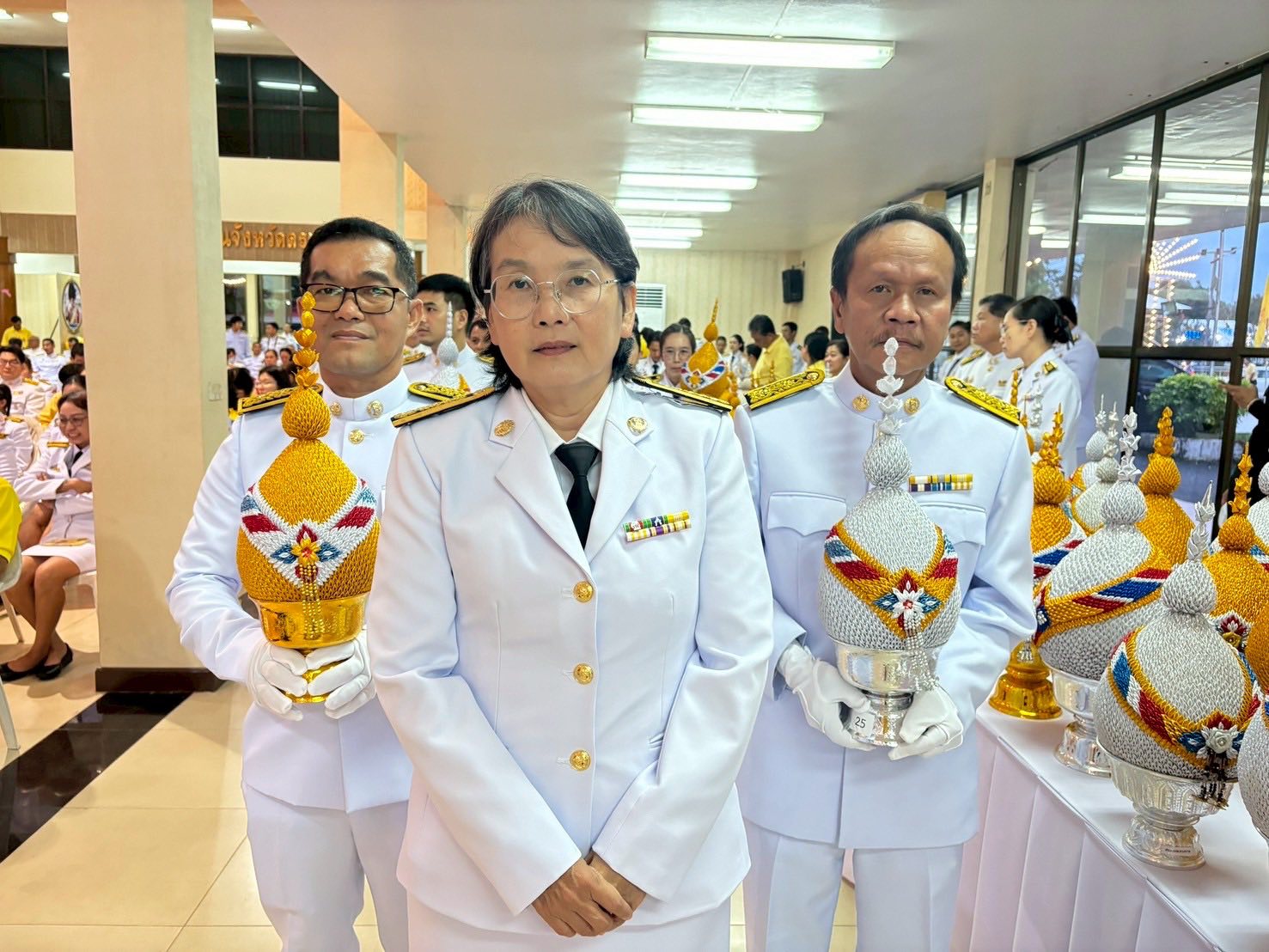 กปภ.สาขาตราด เข้าร่วมกิจกรรมเฉลิมพระเกียรติพระบาทสมเด็จพระเจ้าอยู่หัว เนื่องในโอกาสวันเฉลิมพระชนมพรรษา 28 กรกฎาคม 2568