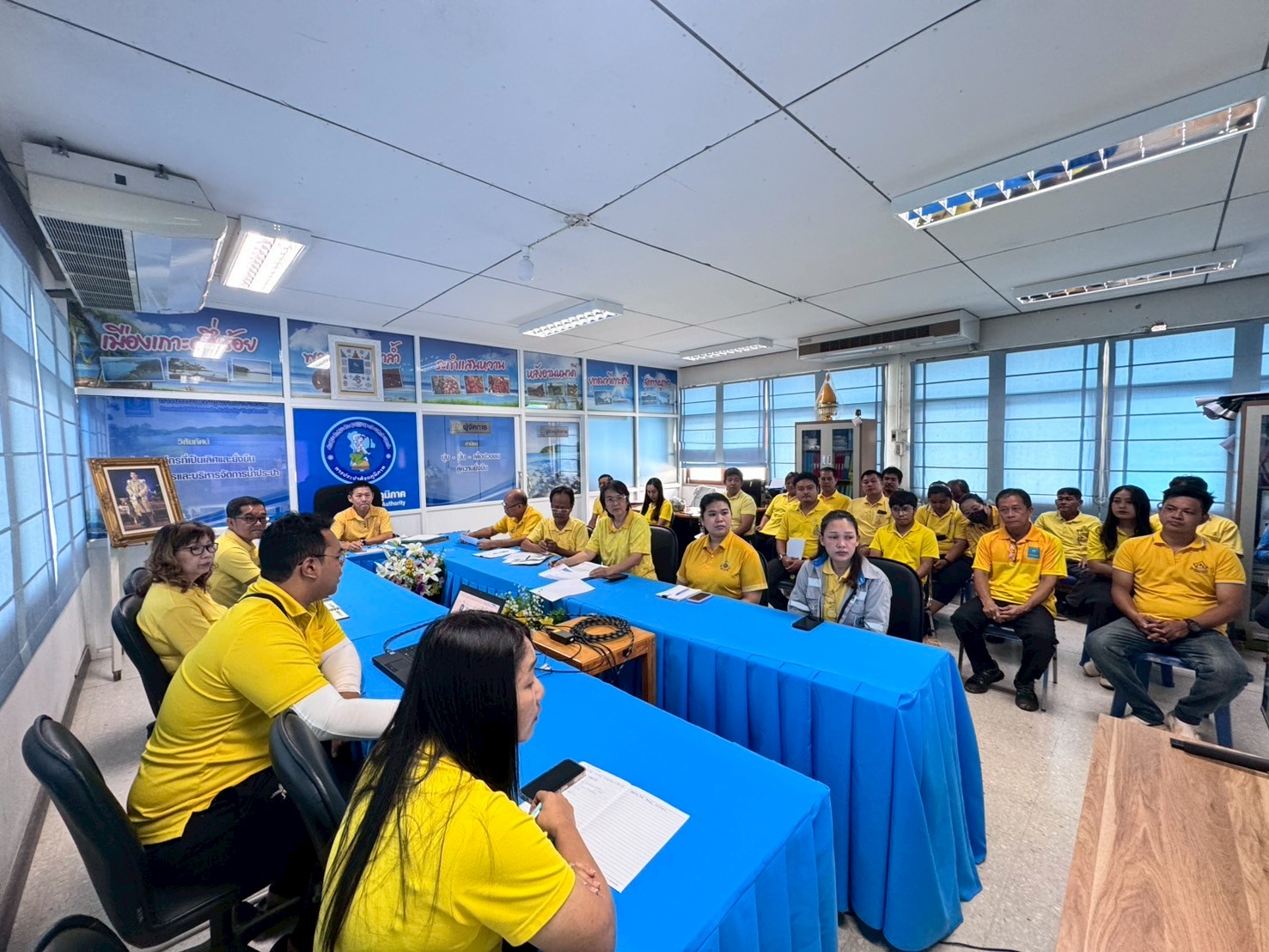 การประปาส่วนภูมิภาคสาขาตราด จัดกิจกรรมประชุม morning talk ครั้งที่ 10/2568