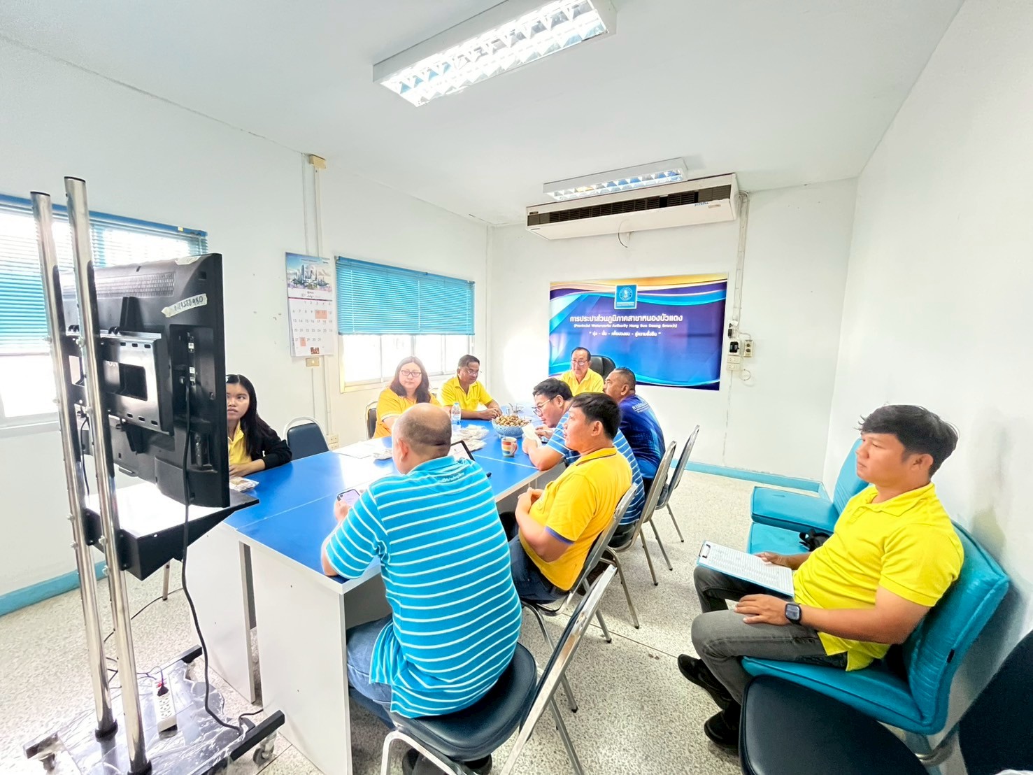 กปภ.สาขาหนองบัวแดง จัดกิจกรรม Morning Talk ครั้งที่ 10/2568 ประจำเดือน กรกฎาคม 2568