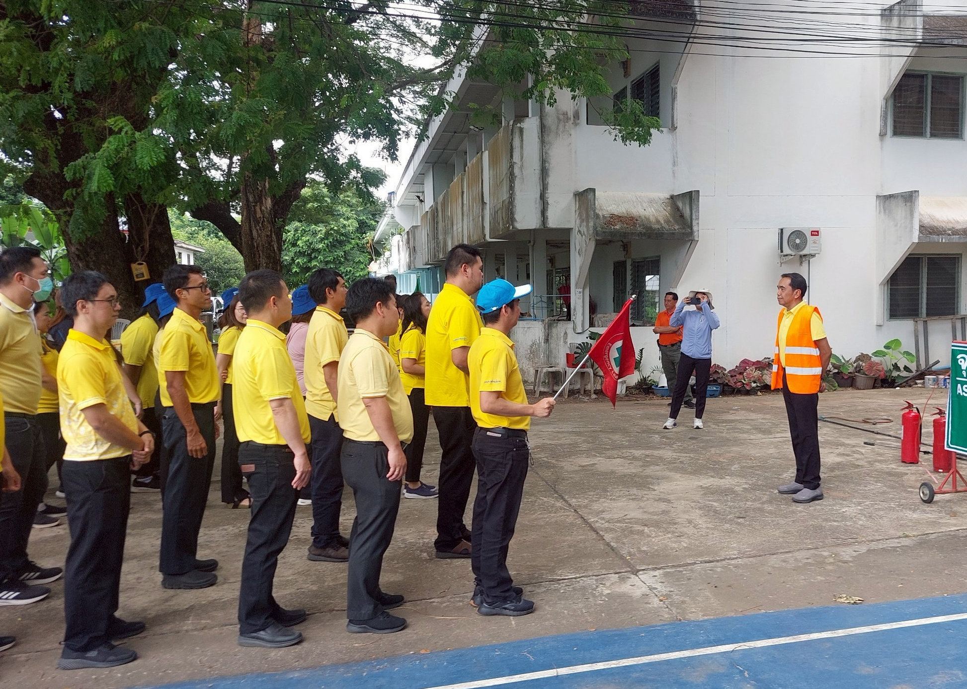 กปภ.ข.10 จัดอบรมหลักสูตร การฝึกซ้อมดับเพลิงฯ ประจำปี 2568