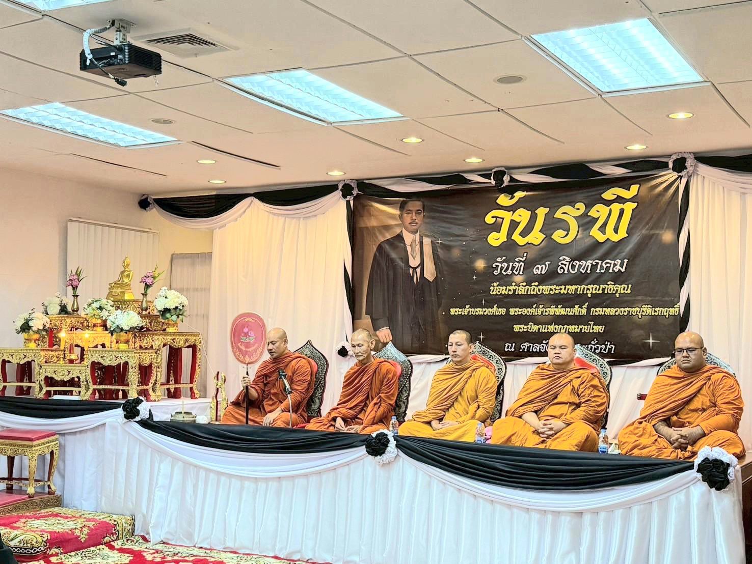 กปภ.สาขาตะกั่วป่า ร่วมกิจกรรมถวายมาลัยข้อพระกร และกล่าวสดุดีพระองค์เจ้ารพีพัฒนศักดิ์ฯ เนื่องในวันรพี ประจำปี 2568