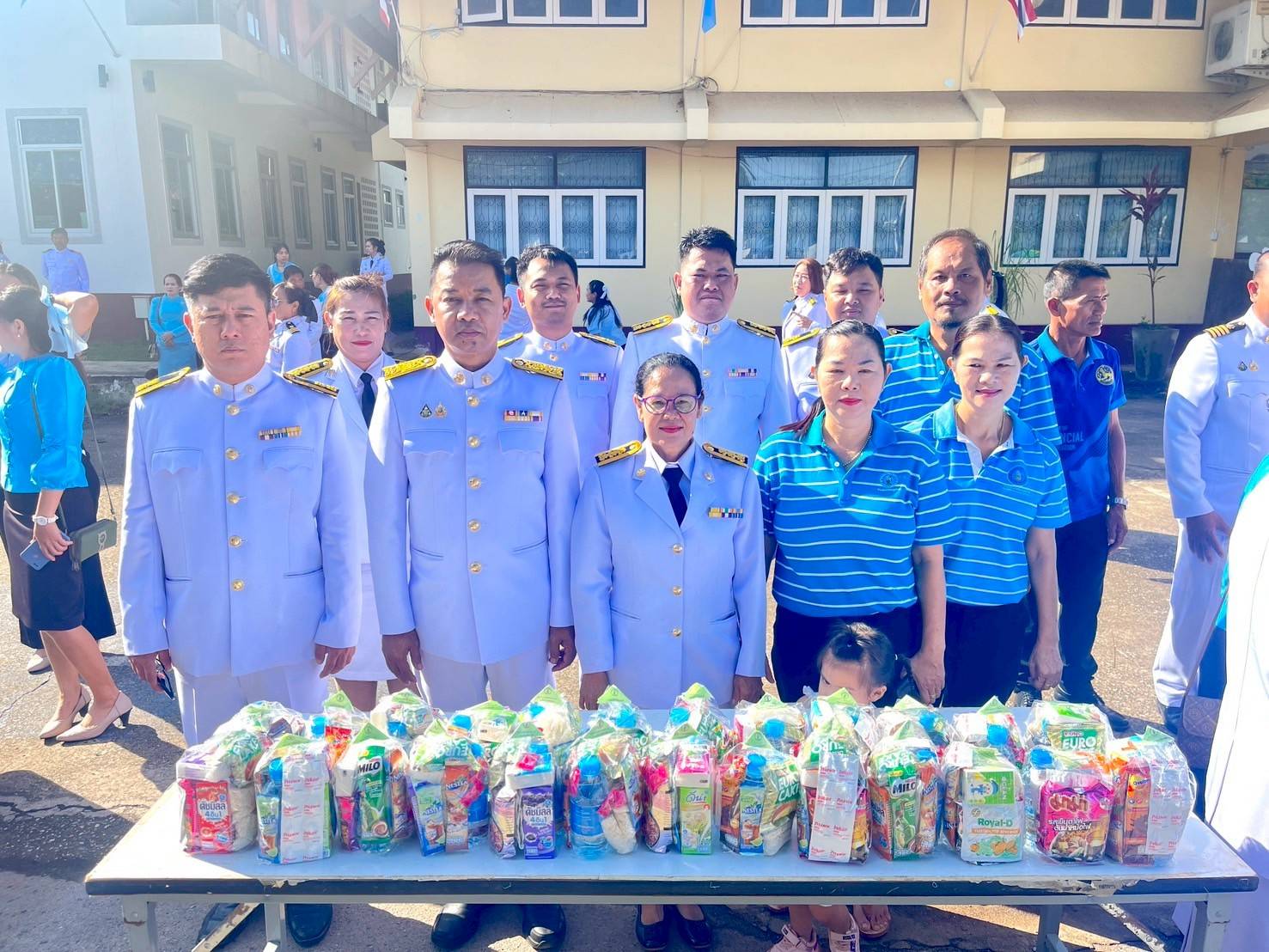 การประปาส่วนภูมิภาคสาขากบินทร์บุรี เข้าร่วมพิธีทำบุญตักบาตรถวายพระราชกุศล และพิธีถวายเครื่องราชสักการะและวางพานพุ่ม และพิธีจุดเทียนถวายพระพรชัยมงคล เนื่องในโอกาสวันเฉลิมพระชนมพรรษา สมเด็จพระนางเจ้าสิริกิติ์ พระบรมราชินีนาถ พระบรมราชชนนีพันปีหลวง และวันแม่แห่งชาติ 12 สิงหาคม 2568 ร่วมกับที่ว่าการอำเภอกบินทร์บุรี