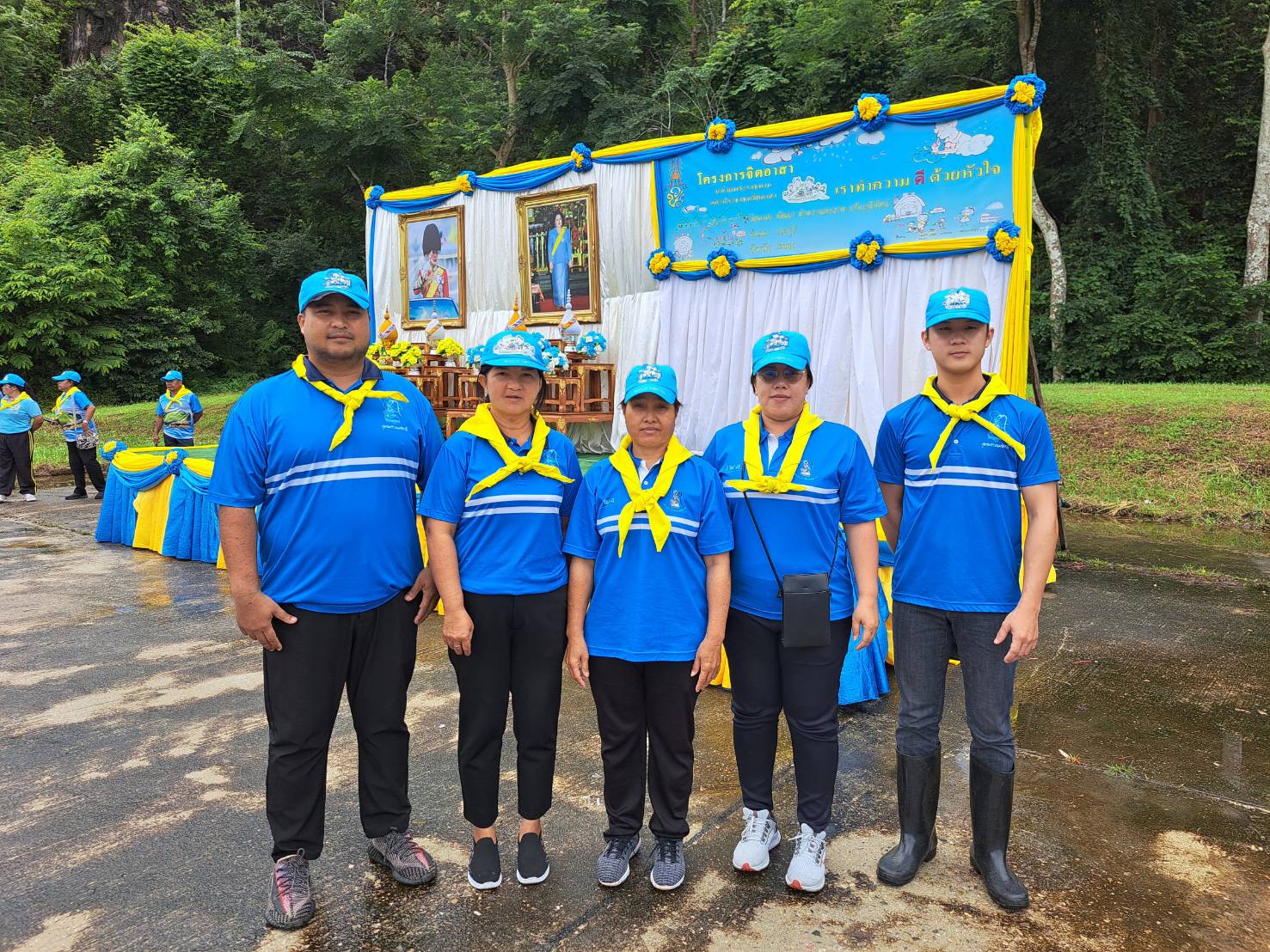 กปภ.สาขาระนอง ร่วมกิจกรรมจิตอาสาพัฒนา เนื่องในโอกาสวันเฉลิมพระชนมพรรษา สมเด็จพระนางเจ้าฯ  พระบรมราชินีนาถ พระบรมราชชนนีพันปีหลวง 12 สิงหาคม 2568