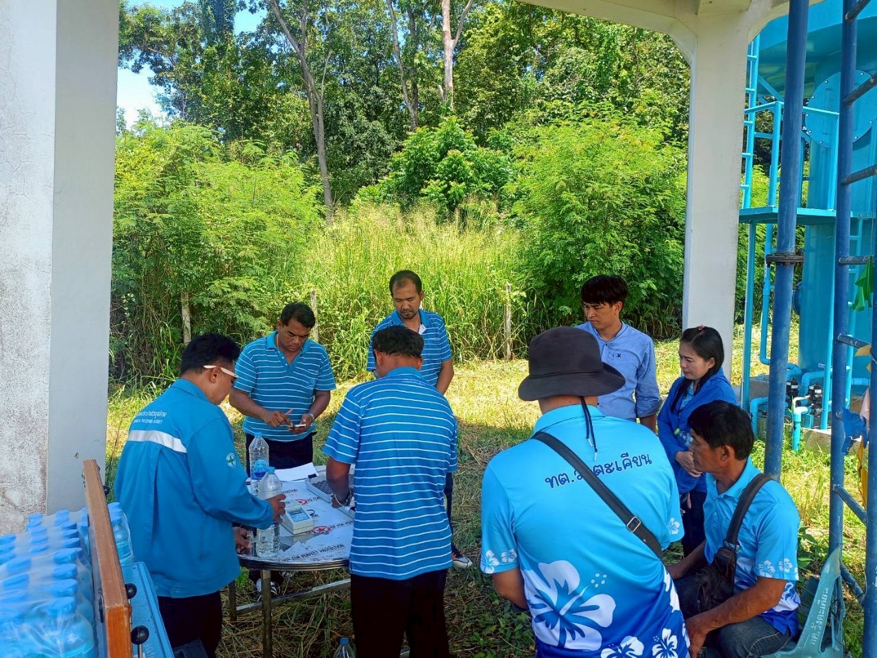 กปภ.สาขาชัยนาท จัดกิจกรรมโครงการน้ำประปา กปภ.-อปท. เพื่อปวงชน ปี 2568