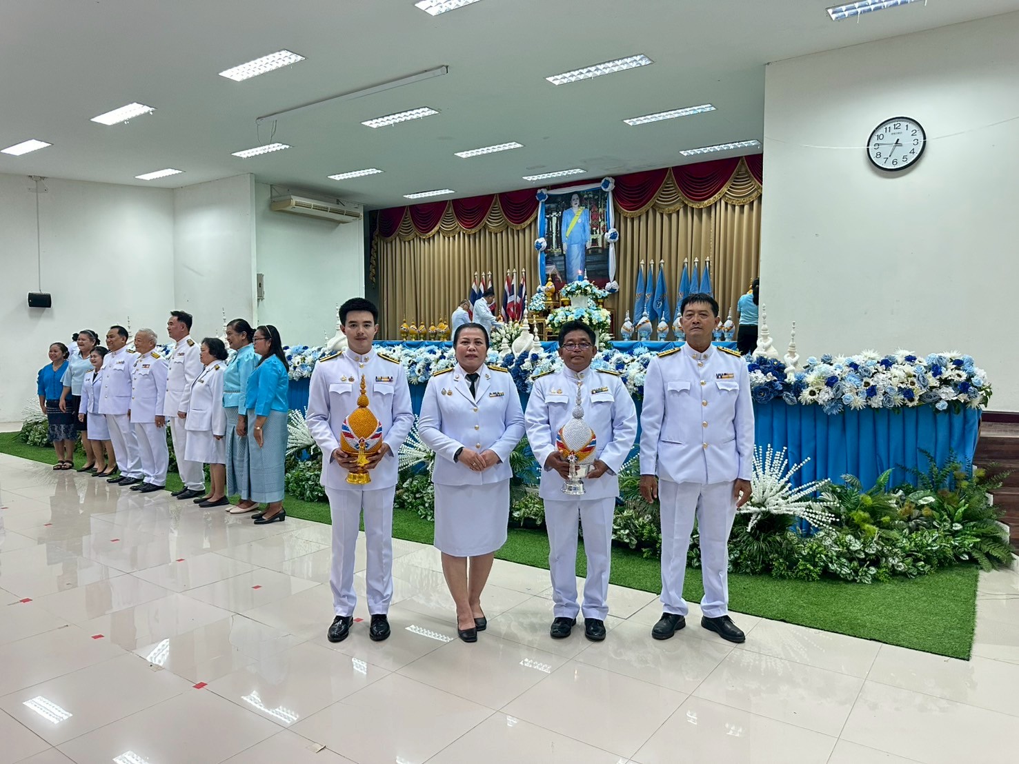 กปภ.สาขาสวรรคโลก เข้าร่วมกิจกรรมเฉลิมพระเกียรติสมเด็จพระนางเจ้าสิริกิติ์ พระบรมราชินีนาถ พระบรมราชชนนีพันปีหลวง เนื่องในโอกาสวันเฉลิมพระชนมพรรษา 12 สิงหาคม 2568