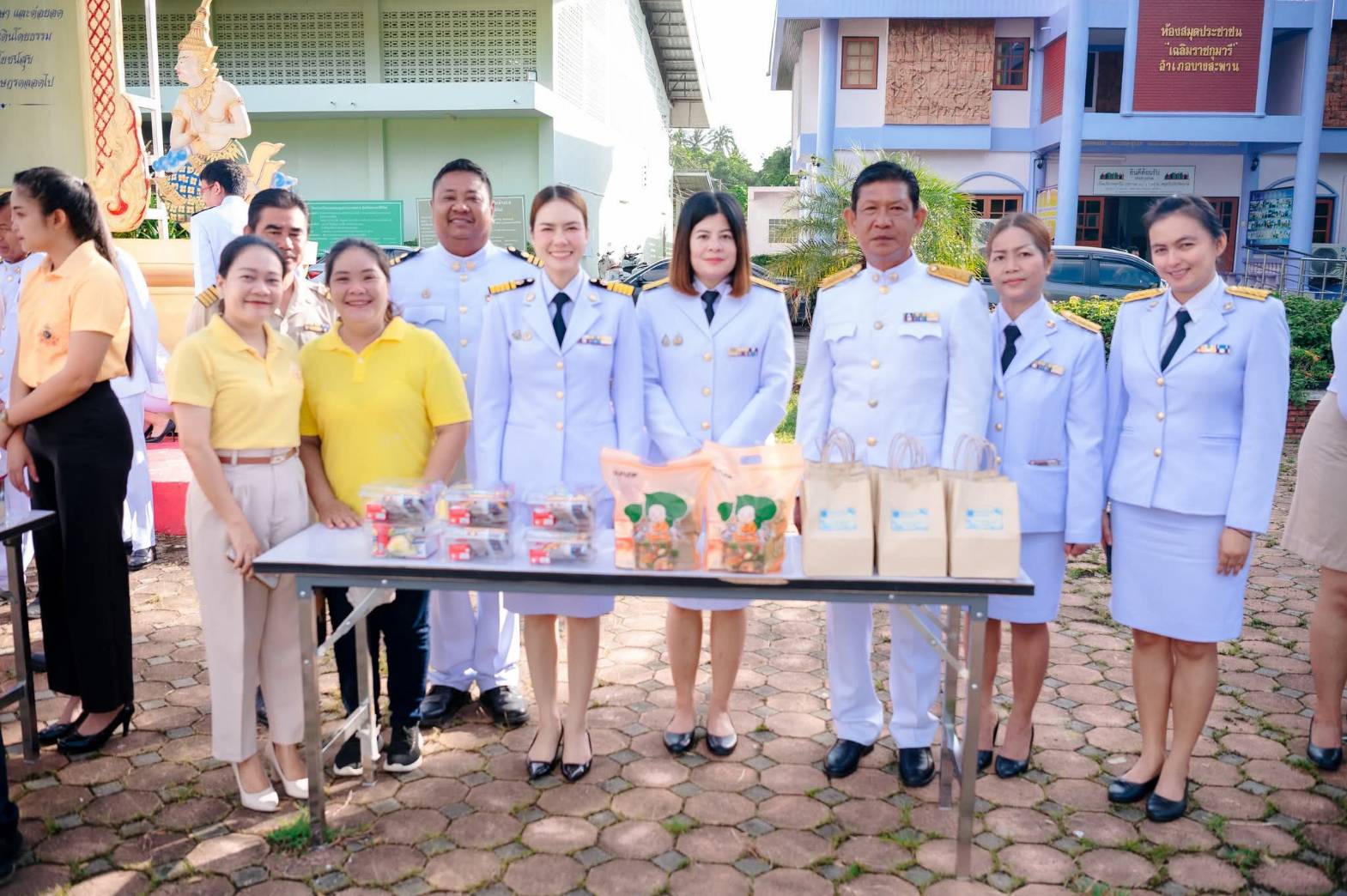 การประปาส่วนภูมิภาคสาขาบางสะพาน เข้าร่วมกิจกรรมเฉลิมพระเกียรติพระบาทสมเด็จพระเจ้าอยู่หัว เนื่องในโอกาสวันเฉลิมพระชนมพรรษา 28 กรกฎาคม 2568