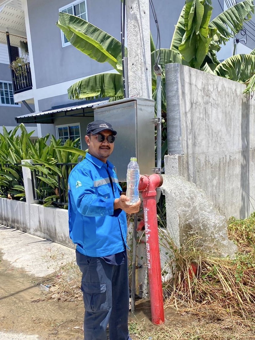 ปภ.สาขาเกาะพะงัน  ลงพื้นที่ MM03 ระบายตะกอน บริเวณบ้านดอนทราย ม.1 ต.เกาะพะงัน อ.เกาะพะงัน จ.สุราษฎร์ธานี