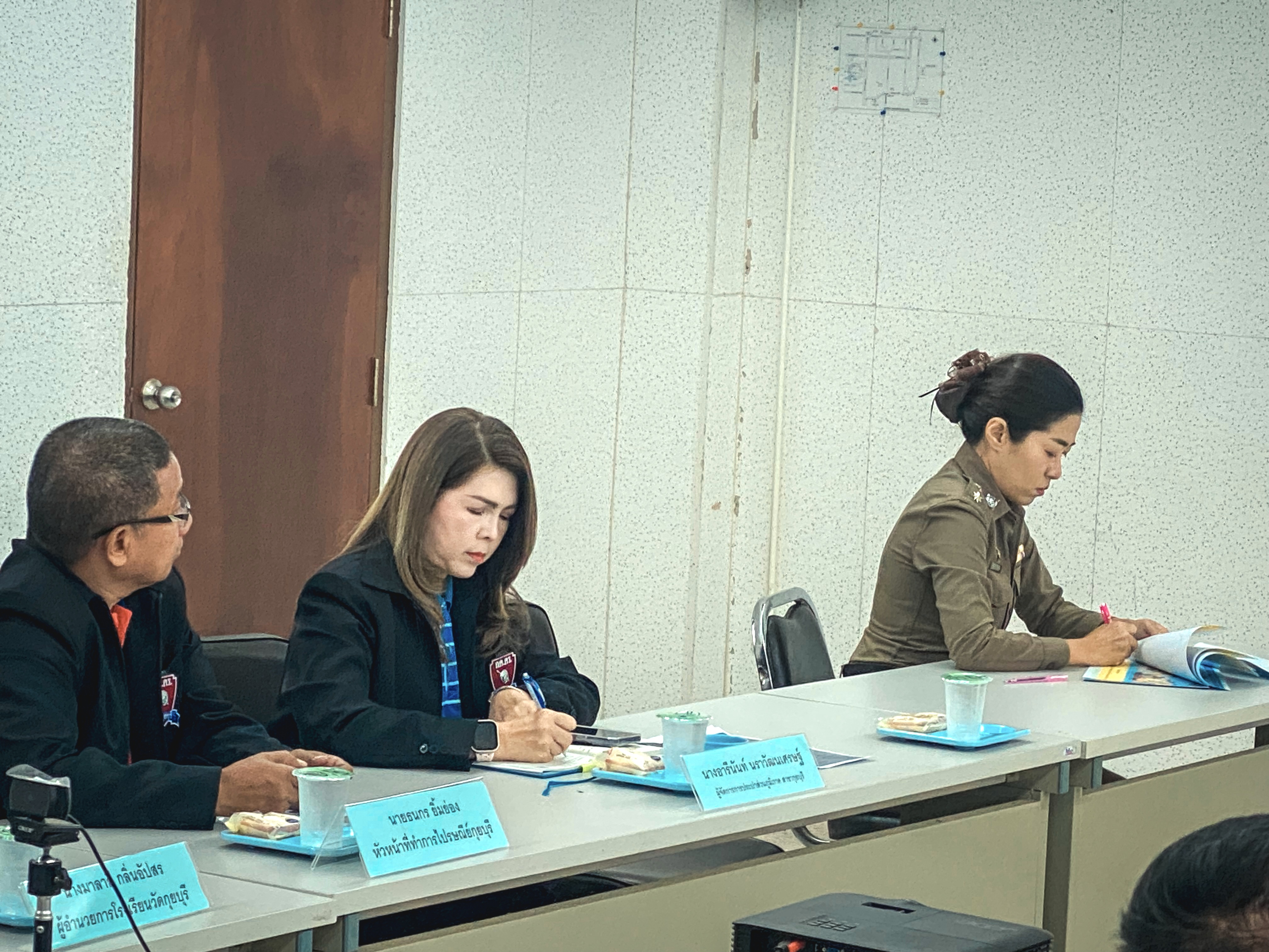 กปภ.สาขากุยบุรี เข้าร่วมการประชุมคณะกรรมการตรวจสอบและติดตามบริหารงานตำรวจ (กต.ตร.) สถานีตำรวจภูธรกุยบุรี ครั้งที่ 3/2568