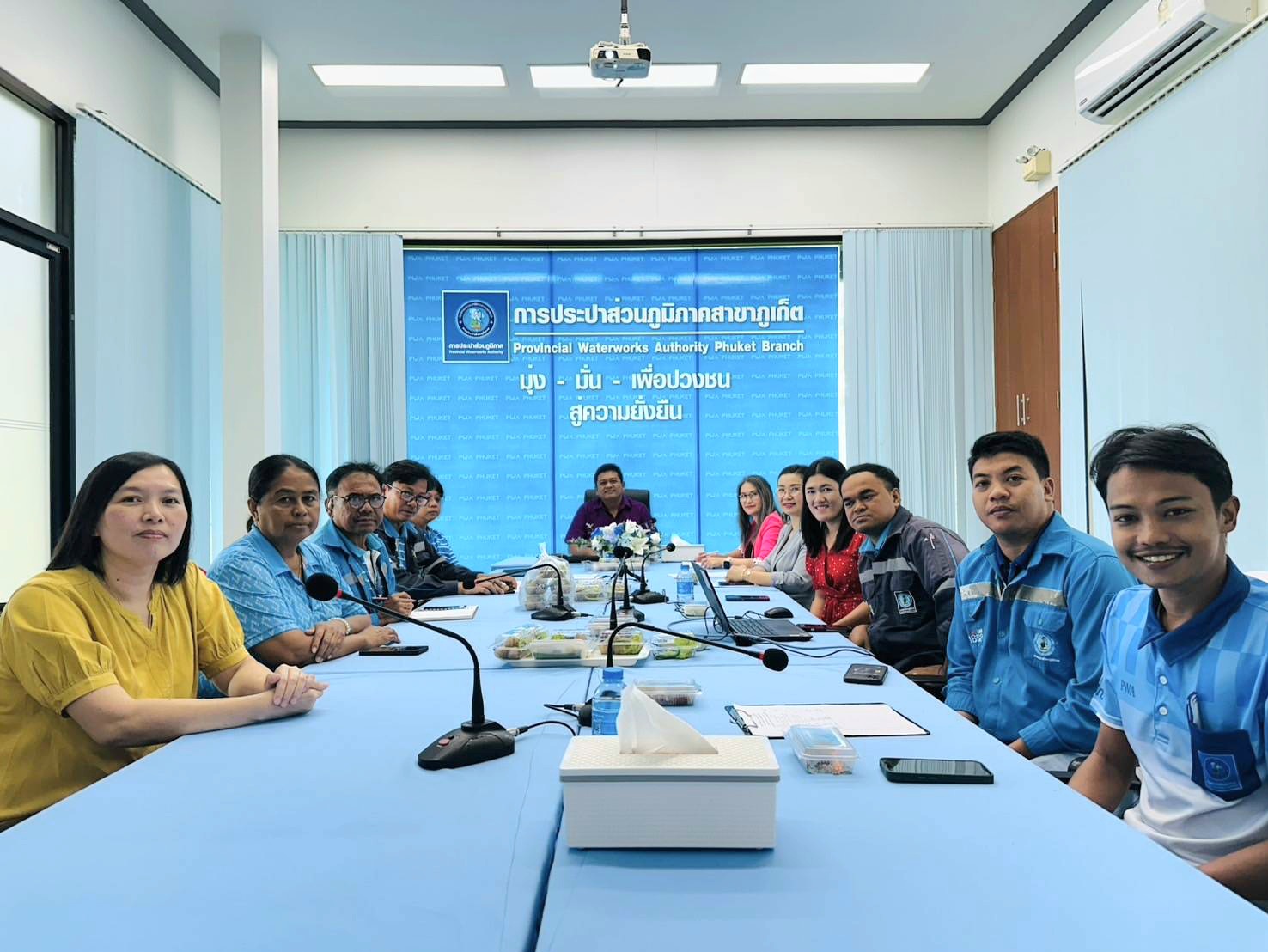 กปภ.สาขาภูเก็ต จัดกิจกรรมสนทนายามเช้า (Morning Talk) ครั้งที่ 11/2568 ประจำเดือน สิงหาคม 2568