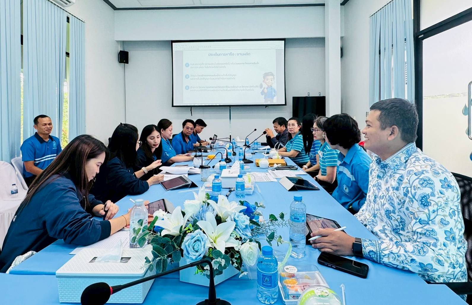 กปภ.สาขาภูเก็ต ร่วมต้อนรับฝ่ายกลยุทธ์ทรัพยากรบุคคลและพัฒนาองค์กร กองแผนกลยุทธ์ทรัพยากรบุคคล การประปาส่วนภูมิภาค