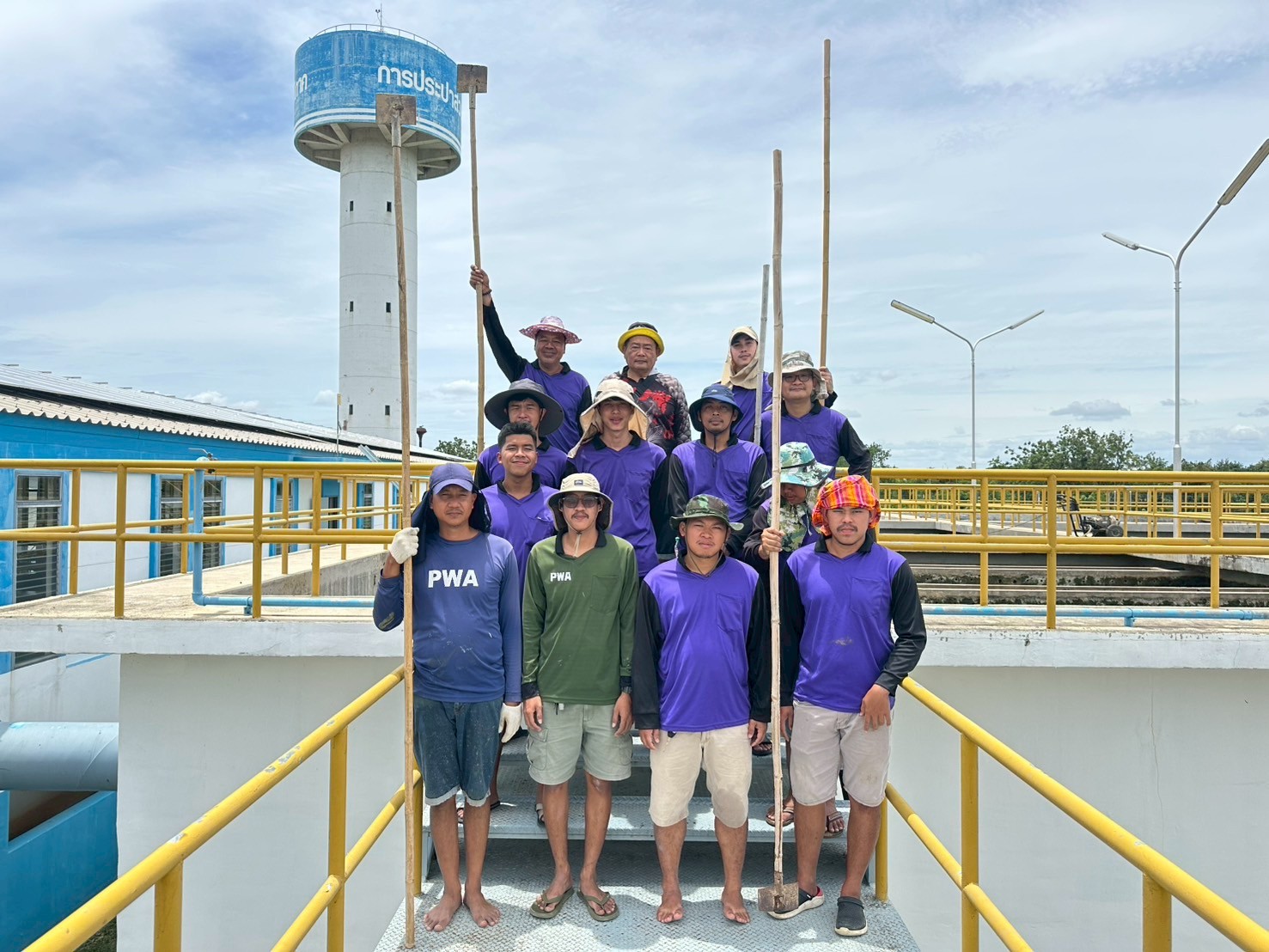 กปภ.สาขาท่ามะกา ดำเนินการล้างถังตกตะกอน ตามแนวทางการดำเนินการโครงการจัดการน้ำสะอาด (WSP) ประจำเดือนสิงหาคม 2568 วันที่ 30-31 สิงหาคม 2568