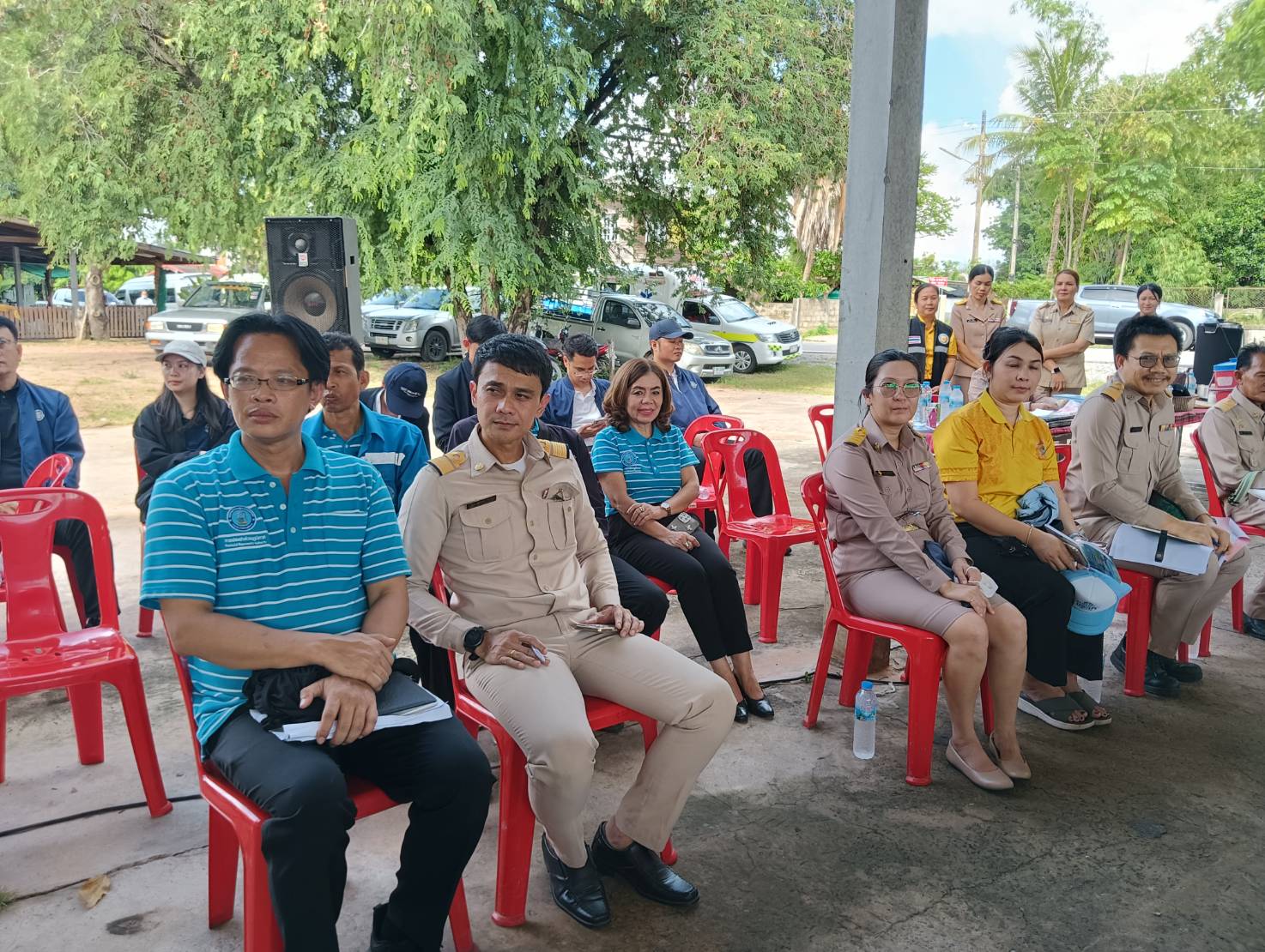 การประปาส่วนภูมิภาคสาขามหาสารคาม ให้การต้อนรับผู้ตรวจการแผ่นดินและคณะ จากสำนักงานผู้ตรวจการแผ่นดิน ในการลงพื้นที่โครงการจัดหาแหล่งน้ำ เพื่อพัฒนาการขยายเขตประปาในเขตภูมิภาค ในเขตพื้นที่จังหวัดมหาสารคาม