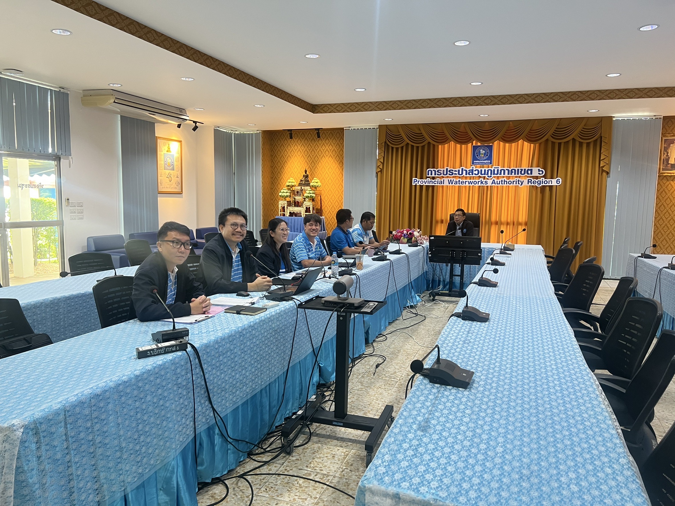กปภ.ข.6 ประชุมสรุปผลการดำเนินโครงการประกวดสถานีผลิตน้ำประปาดีเด่น ประจำปีงบประมาณ 2568