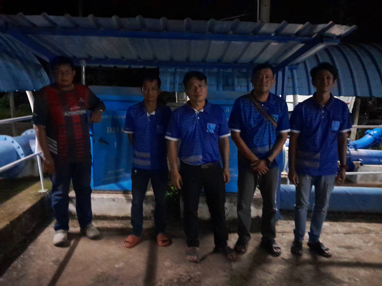 กปภ.สาขานครไทย ดำเนินการทำ STEP TEST สำรวจหาท่อแตกรั่ว