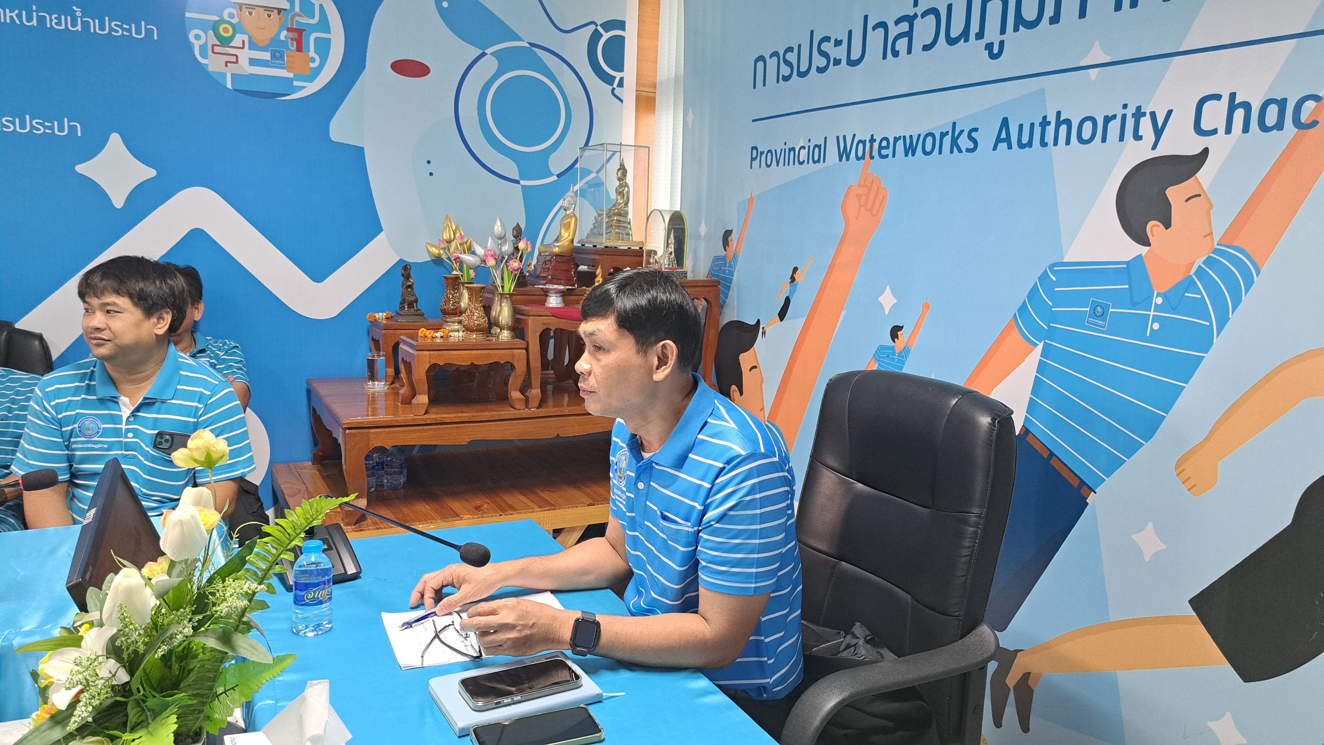 การประปาส่วนภูมิภาคสาขาฉะเชิงเทราประชุม Morning Talk ครั้งที่ 11/2568 ประจำเดือนสิงหาคม 2568