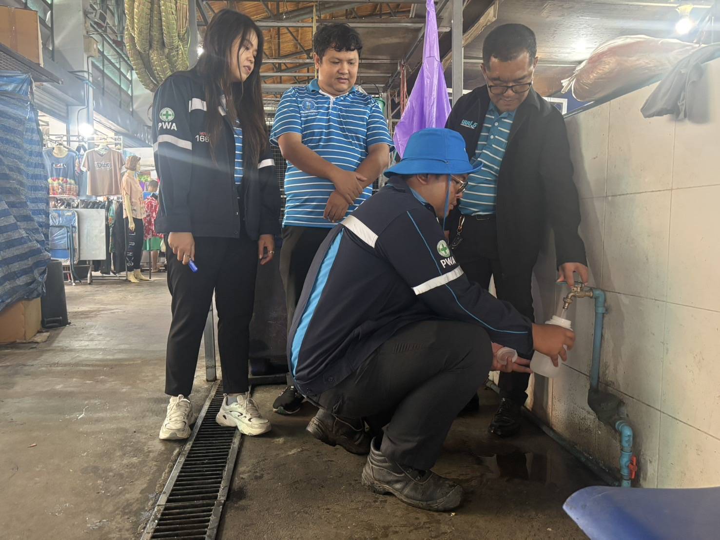 กปภ.สาขาตราดเตรียมความพร้อมการรับเสด็จ สมเด็จพระเจ้าน้องนางเธอ เจ้าฟ้าจุฬาภรณวลัยลักษณ์ อัครราชกุมารี กรมพระศรีสวางควัฒน วรขัตติยราชนารี