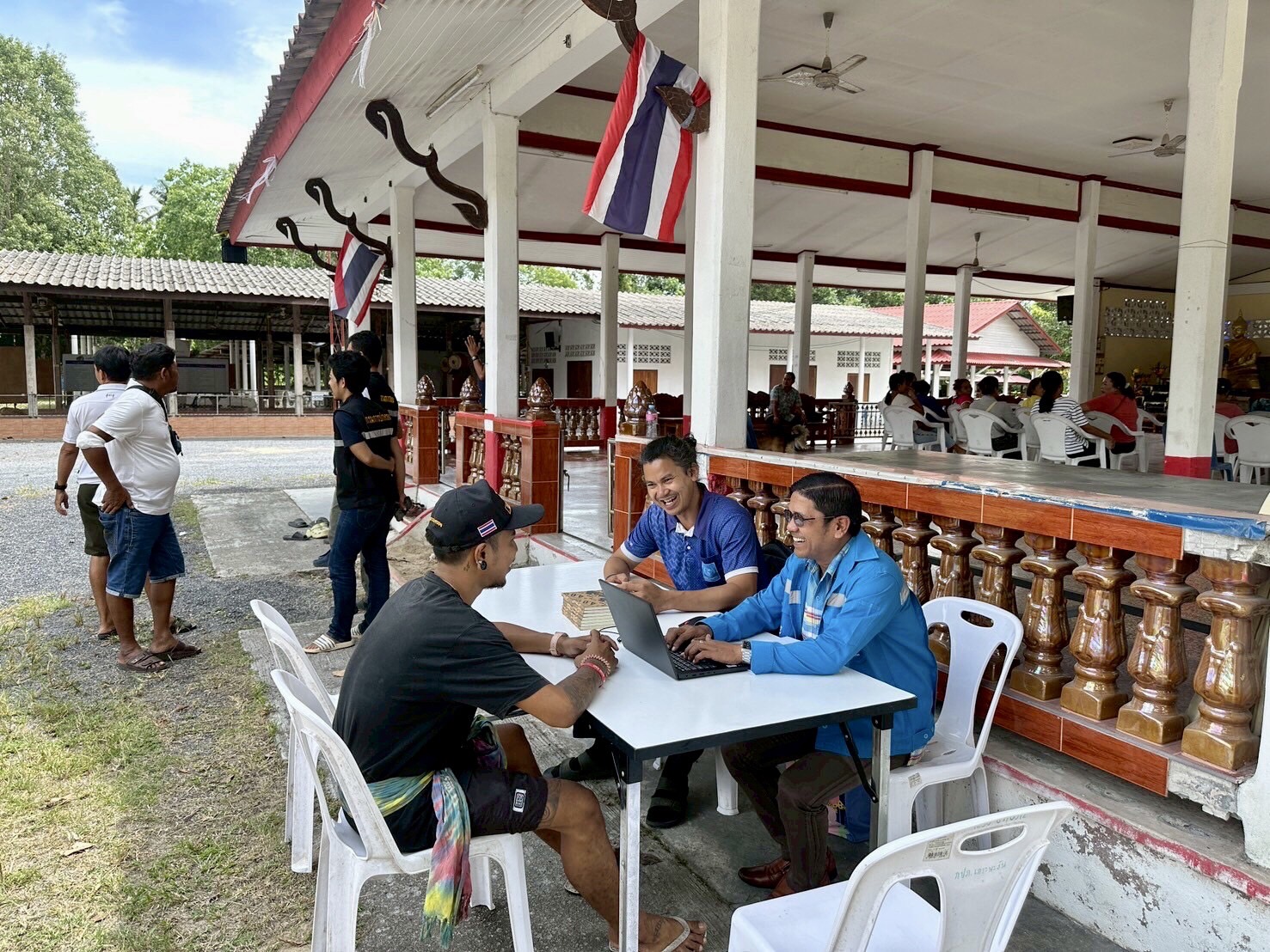 การประปาส่วนภูมิภาคสาขาเกาะพะงัน ออกพบปะประชาชนรับคำร้องติดตั้งประปาใหม่ ณ ชุมชนวัดสมัยคงคา ต.เกาะพะงัน อ.เกาะพะงัน จ.สุราษฎร์ธานี