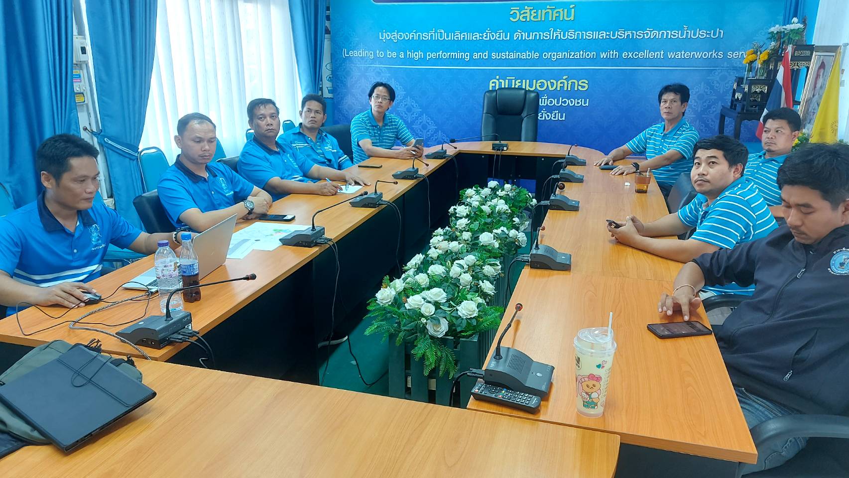 กปภ.สาขามหาสารคาม ดำเนินการทำ Step test พื้นที่ DMA 02 ต.ตลาด อ.เมือง จ.มหาสารคาม ตามนโยบายการลดน้ำสูญเสียของ กปภ.