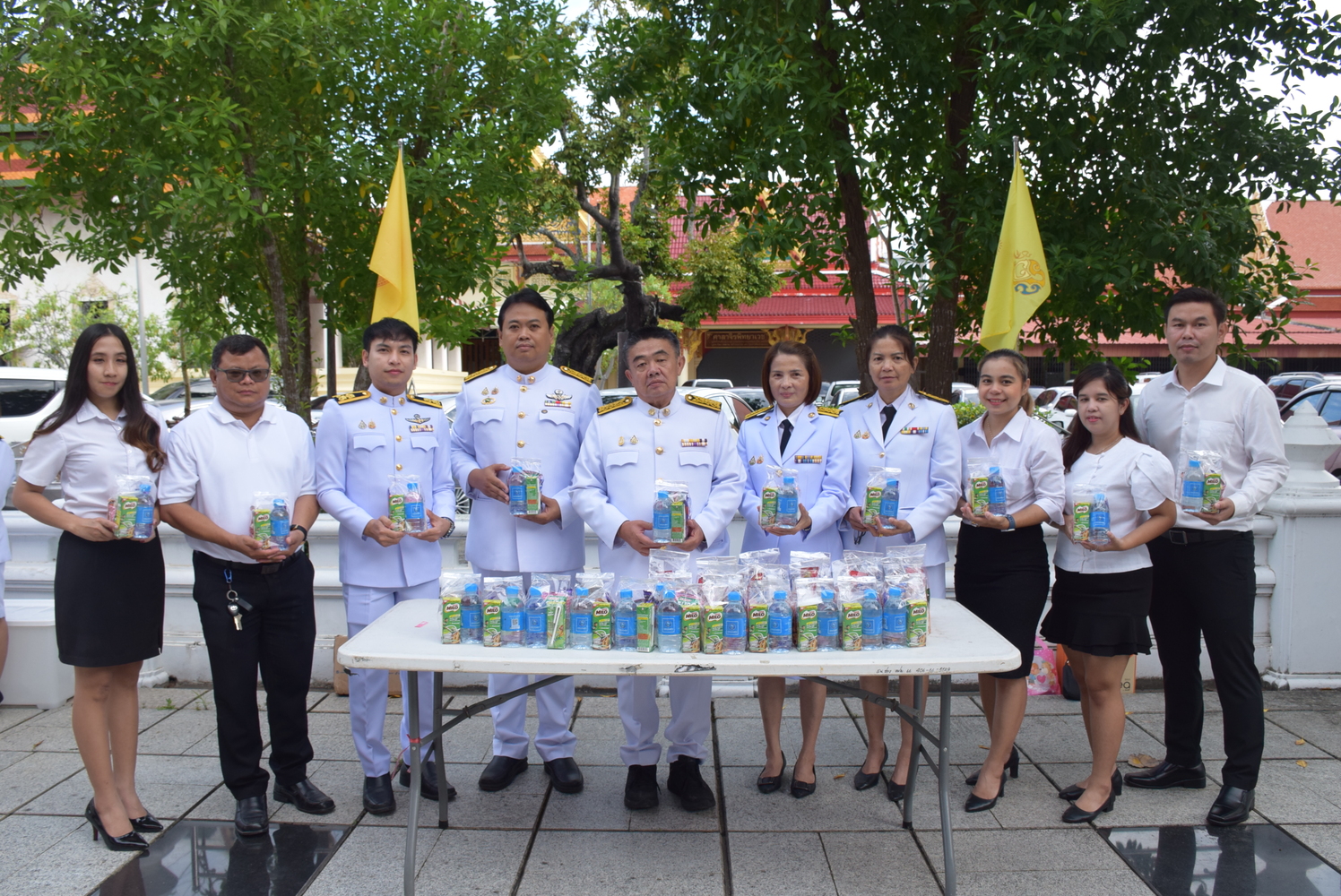 กปภ.สาขาระยอง ร่วมกิจกรรมเฉลิมพระเกียรติพระบาทสมเด็จพระปรเมนทรมหาอานันทมหิดลฯ