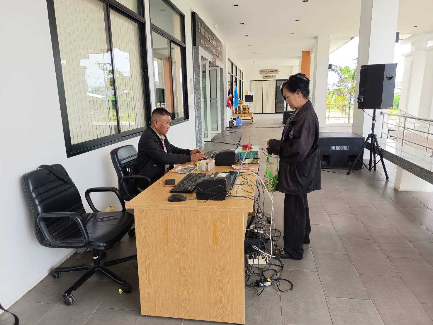 การประปาส่วนภูมิภาคสาขากระบี่ ออกหน่วย One Stop Service บริการรับชำระค่าน้ำประปาและรับคำร้องต่างๆ นอกสถานที่ ประจำเดือน กันยายน 2568