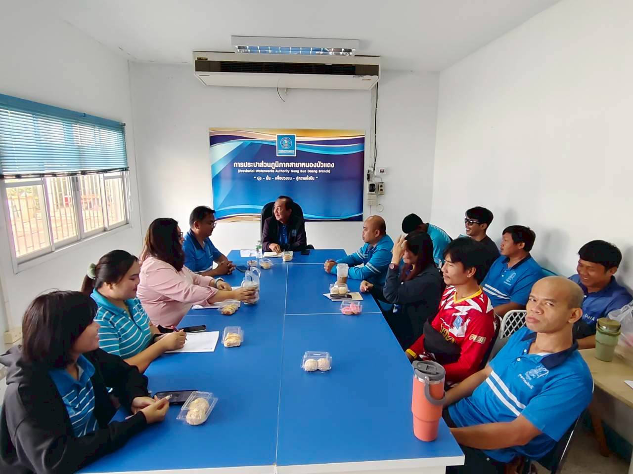 กปภ.สาขาหนองบัวแดง จัดกิจกรรม Morning Talk ครั้งที่ 12/2568 ประจำเดือน กันยายน 2568