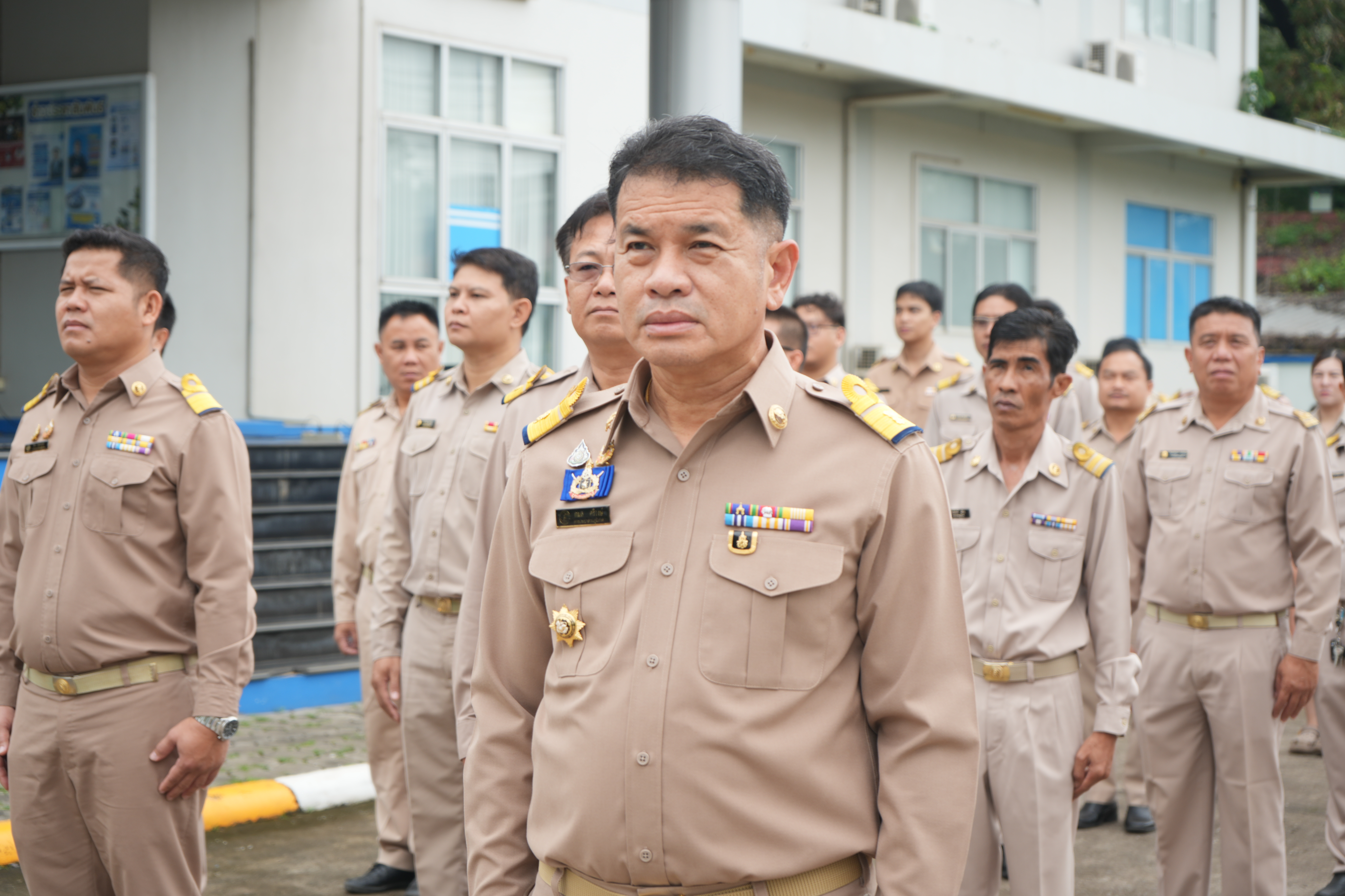 กปภ.ข.7 จัดกิจกรรมเนื่องในวันพระราชทานธงชาติไทย