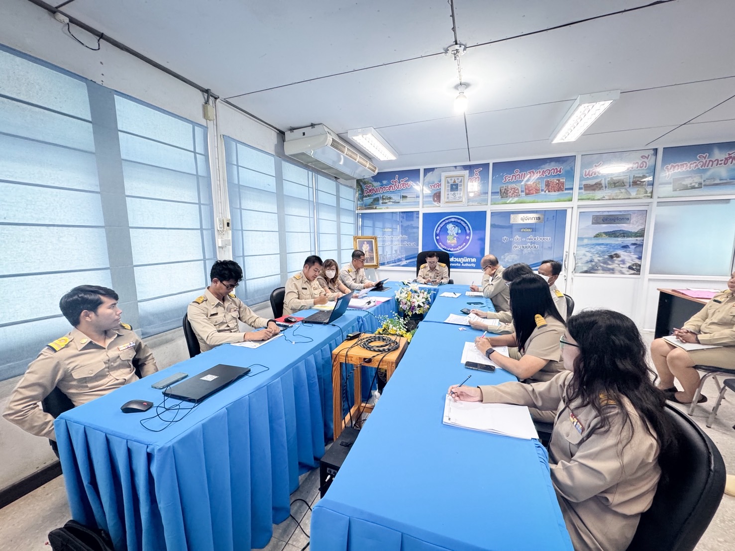 การประปาส่วนภูมิภาคสาขาตราด จัดกิจกรรมประชุม morning talk ครั้งที่ 12/2568