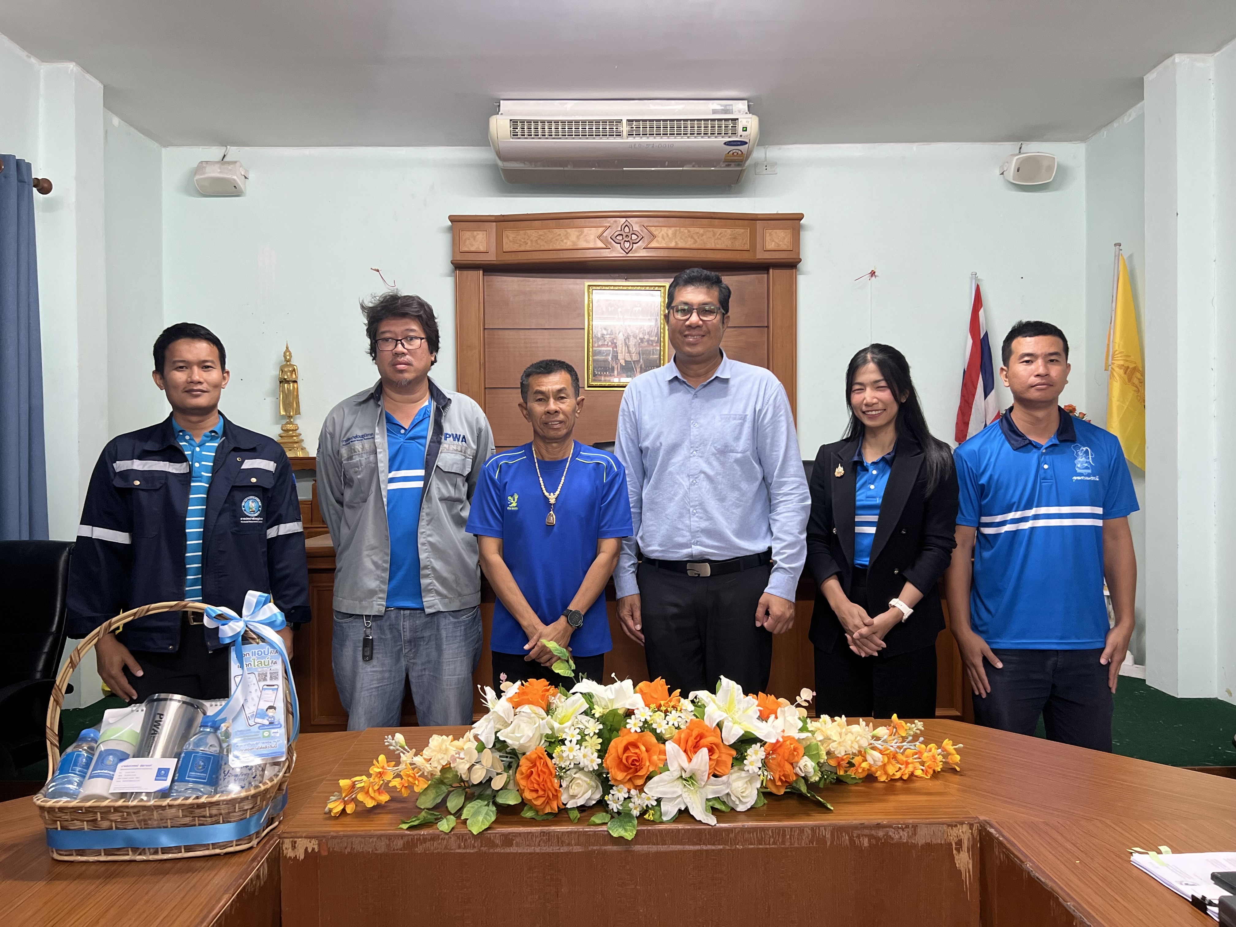 กปภ.สาขาสมุทรสงคราม จัดประชุมกิจกรรมแลกเปลี่ยนเรียนรู้ ชุมชนนักปฏิบัติ (CoP)