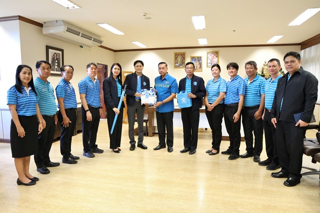 คณะผู้บริหาร กปภ.ข.6 เข้าพบ ท่านชรินทร์ ทองสุข ผู้ว่าราชการจังหวัดขอนแก่น เพื่อร่วมให้การต้อนรับและแสดงความยินดีในโอกาสเข้ารับตำแหน่งใหม่