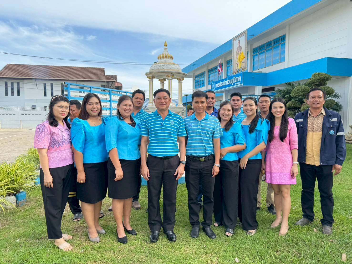 กปภ.สาขาปราณบุรี จัดพิธีสักการะสิ่งศักดิ์สิทธิ์ เนื่องในโอกาสผู้จัดการเข้ารับตำแหน่งใหม่