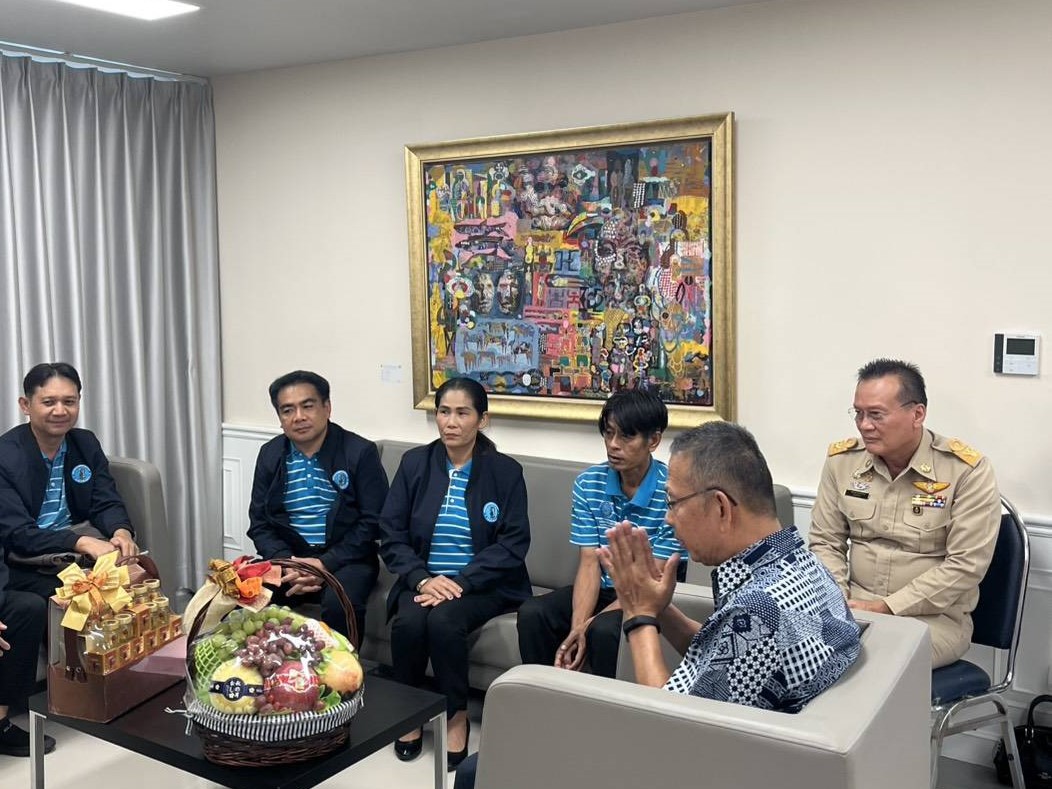 กปภ.สาขาปักธงชัย เข้าพบผู้ว่าราชการจังหวัดนครราชสีมา ในวาระโยกย้ายและรายงานสถานการณ์แผนแก้ปัญหาภัยแล้งและน้ำท่วม