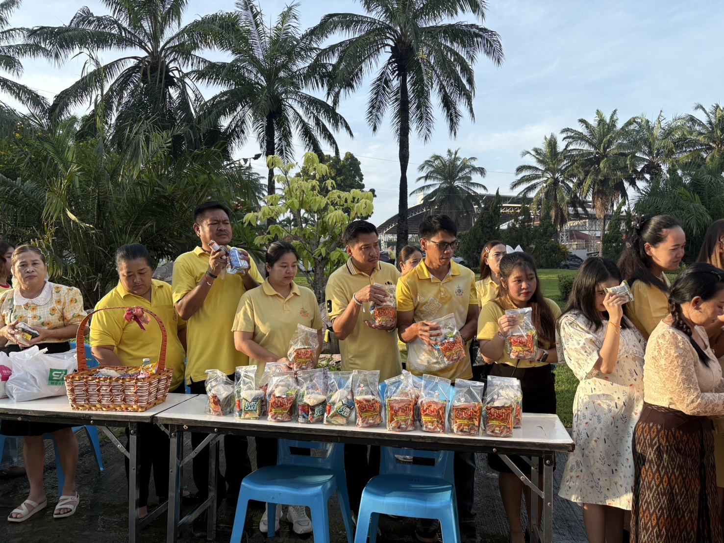 การประปาส่วนภูมิภาคสาขาแหลมฉบัง เข้าร่วมกิจกรรมวันนวมินทรมหาราช ณ สวนเฉลิมพระเกียรติฯ 80 พรรษา เทศบาลนครแหลมฉบัง ตำบลทุ่งสุขลา อำเภอศรีราชา จังหวัดชลบุรี