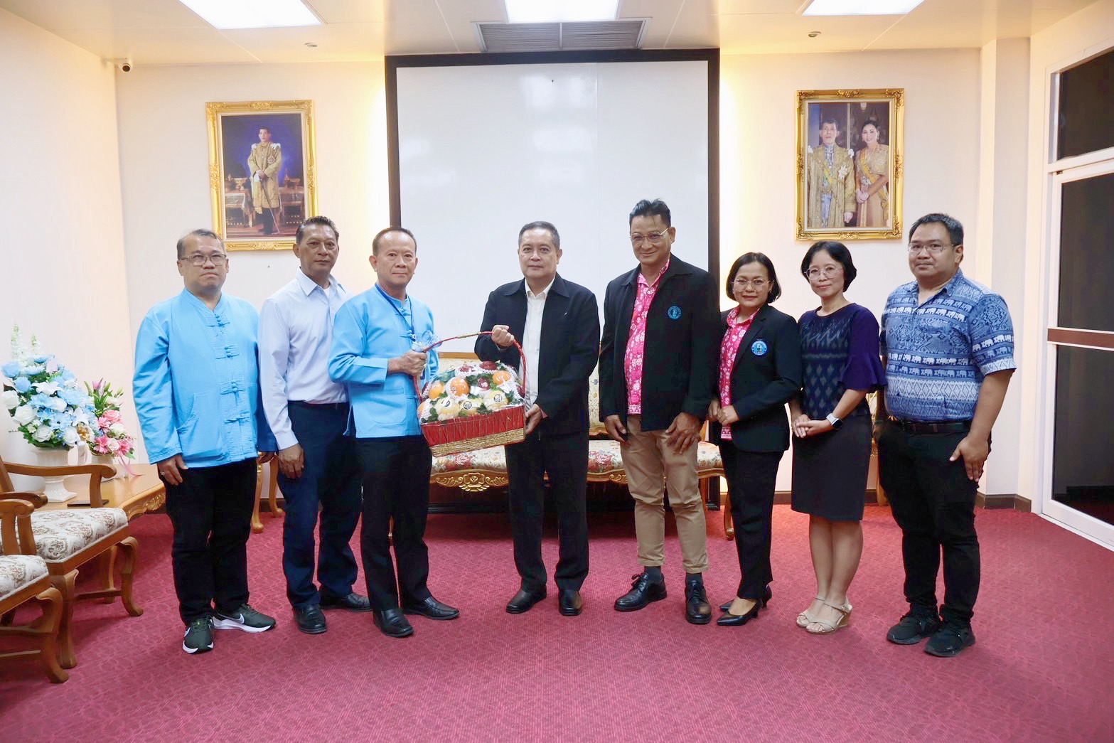 กปภ.สาขาปทุมธานี (พ) เข้าพบผู้ว่าราชการจังหวัดปทุมธานี เพื่อแสดงความยินดีในโอกาสเข้ารับตำแหน่ง